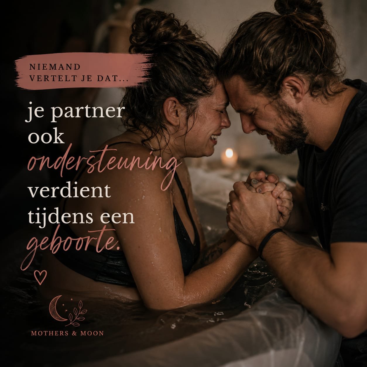 Niemand vertelt je dat een geboorte niet alleen intens is voor de barende. 🤍

Ook partners dragen spanning. Liefde. Angst. Machteloosheid. Hoop.

Ze willen helpen, steunen, aanwezig zijn&hellip; en weten soms zelf niet goed wat te doen.

Daarom gaat