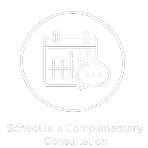 Calendar and chat icon representing complimentary travel consultations and personalized trip planning appointments.