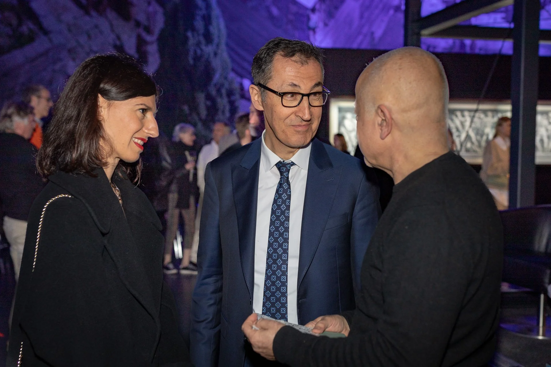 Cem Özdemir im Pergamon Museum Berlin