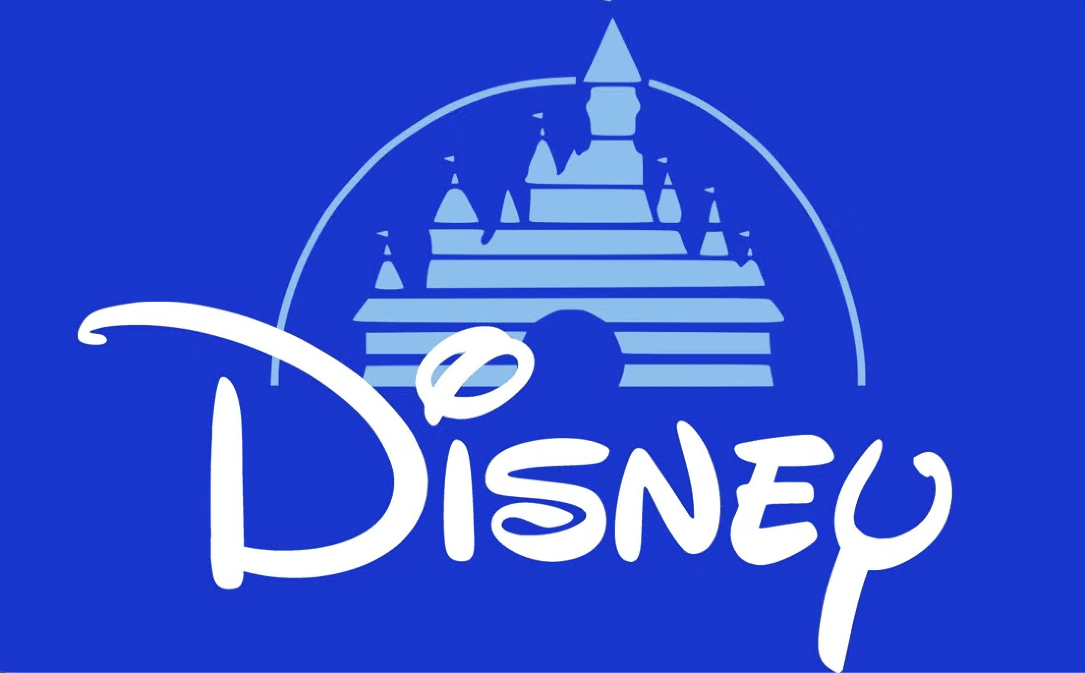 Blue background with white logo of NASA featuring a stylized spaceship and the word 'NASA' in cursive script.