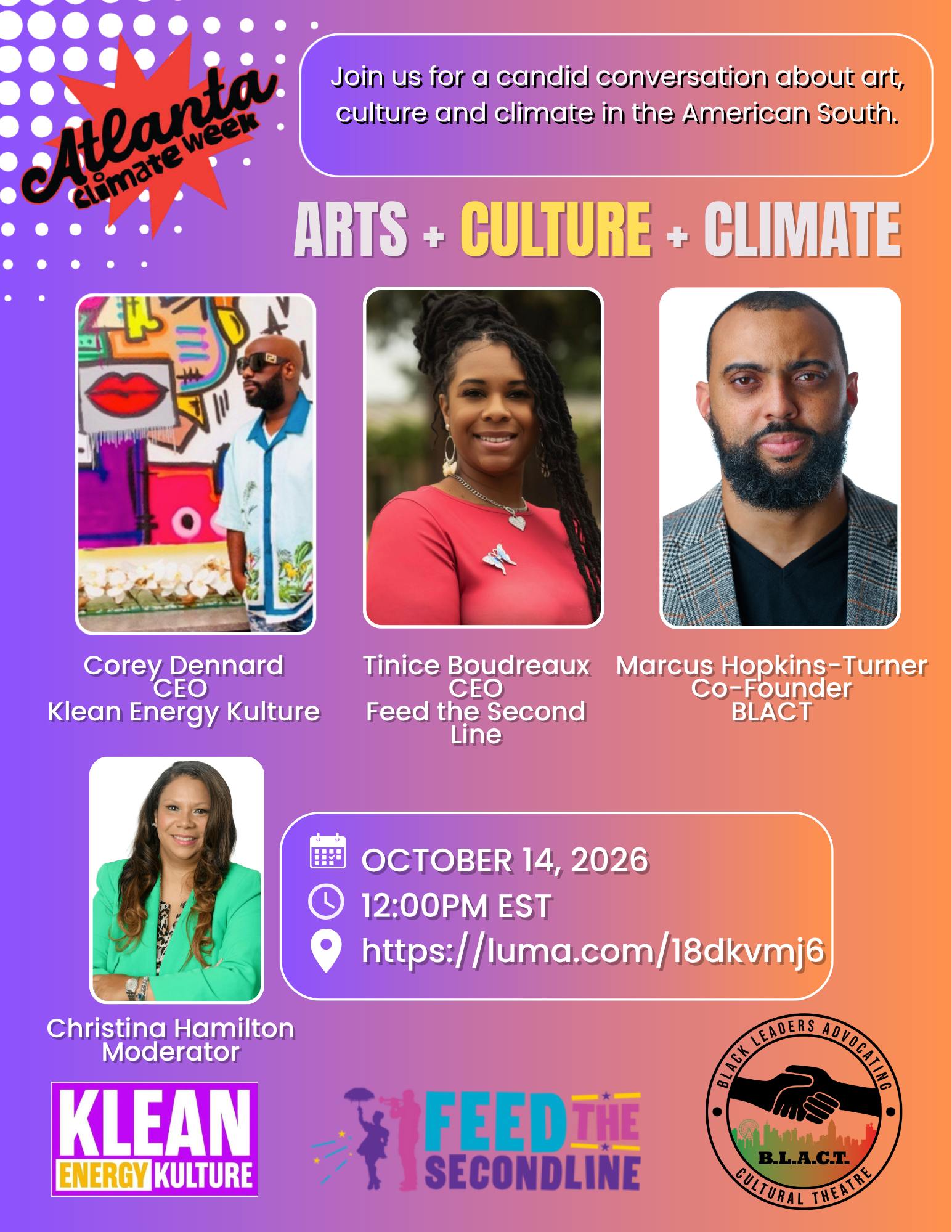 Atlanta Climate WEEK Webinar