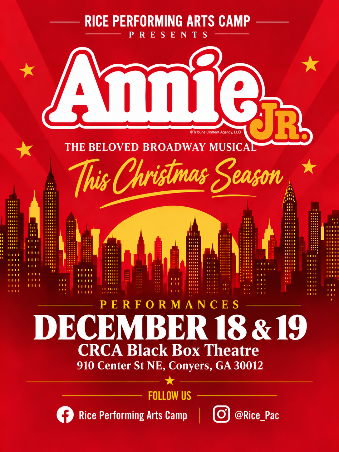 Musical Production: Annie Jr. 