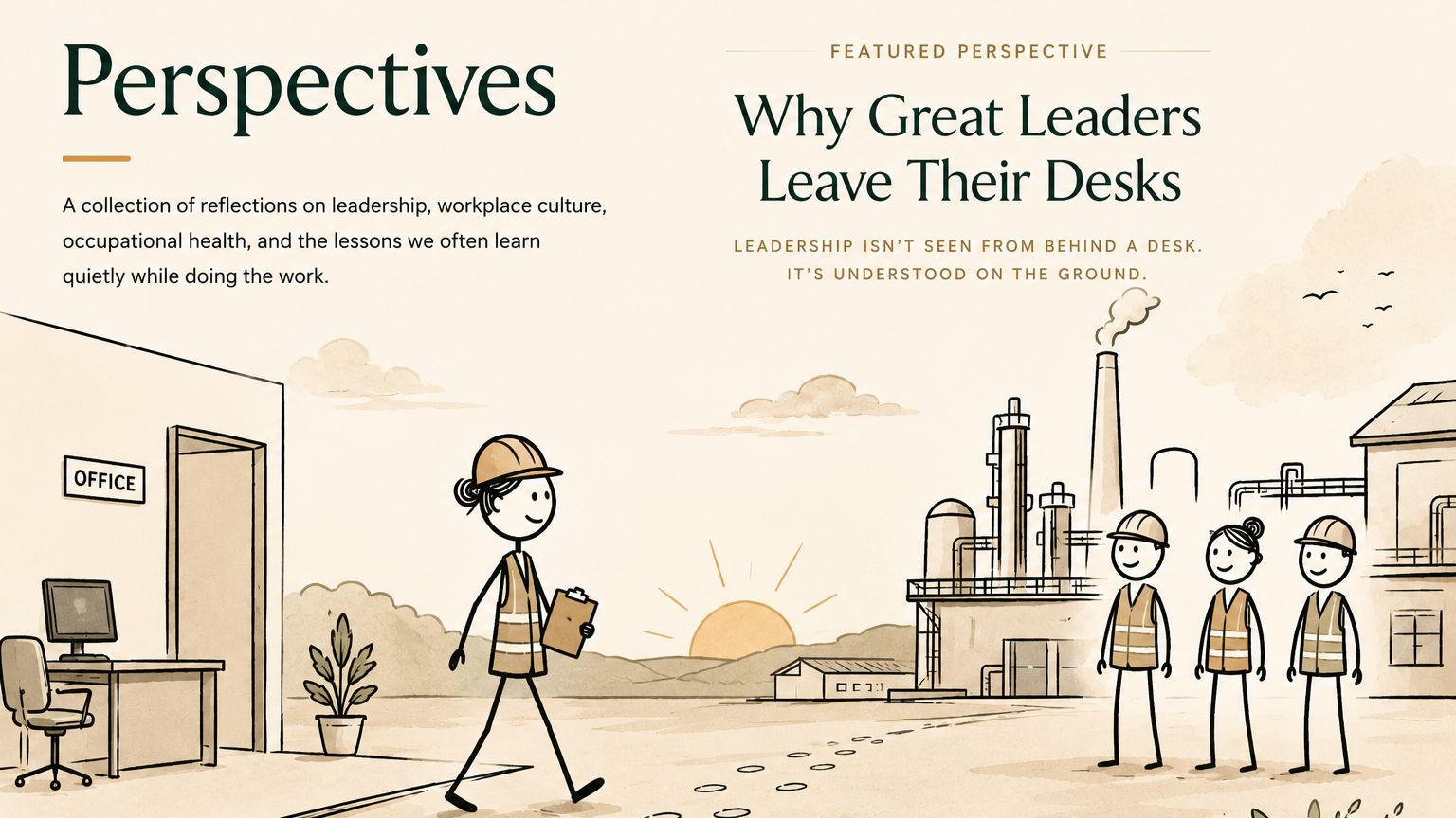 Why Great Leaders Leave Their Desks
