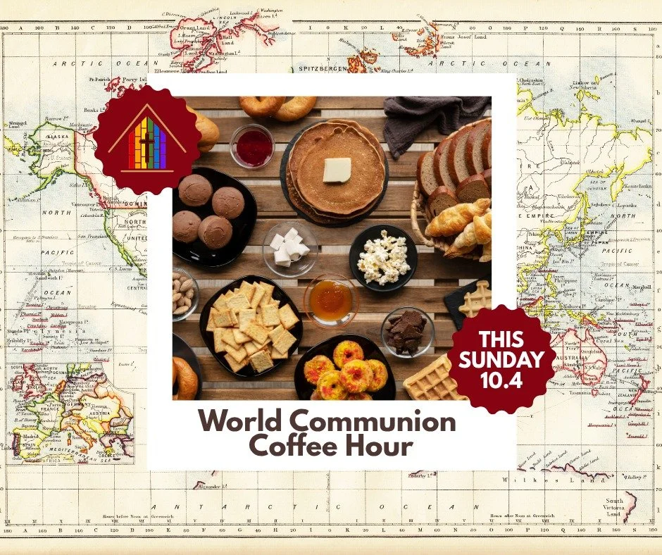 There&rsquo;s room for you at the table.

Join us at Woodridge this Sunday, October 4, at 10 AM for World Communion Sunday as we celebrate our connection with Christians around the world and the love of Christ that brings us together.

After worship,