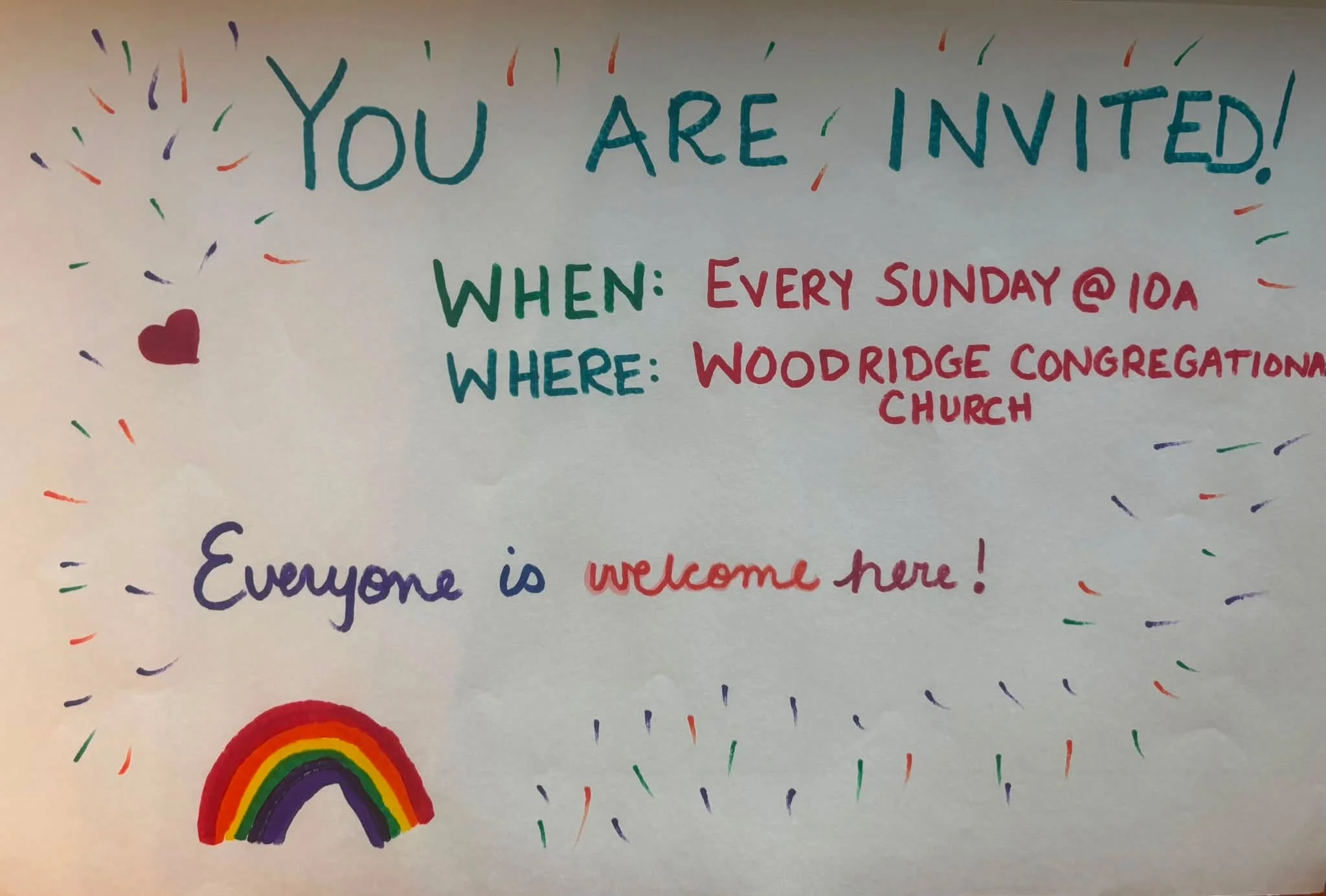 💌 Consider this your official invitation! 💚🤍

Our Sunday School Social Media Takeover continue with an offer: YOU are invited to Woodridge! ❤️

Whether you&rsquo;ve been coming for years, haven&rsquo;t been in a while, or have never stepped throug