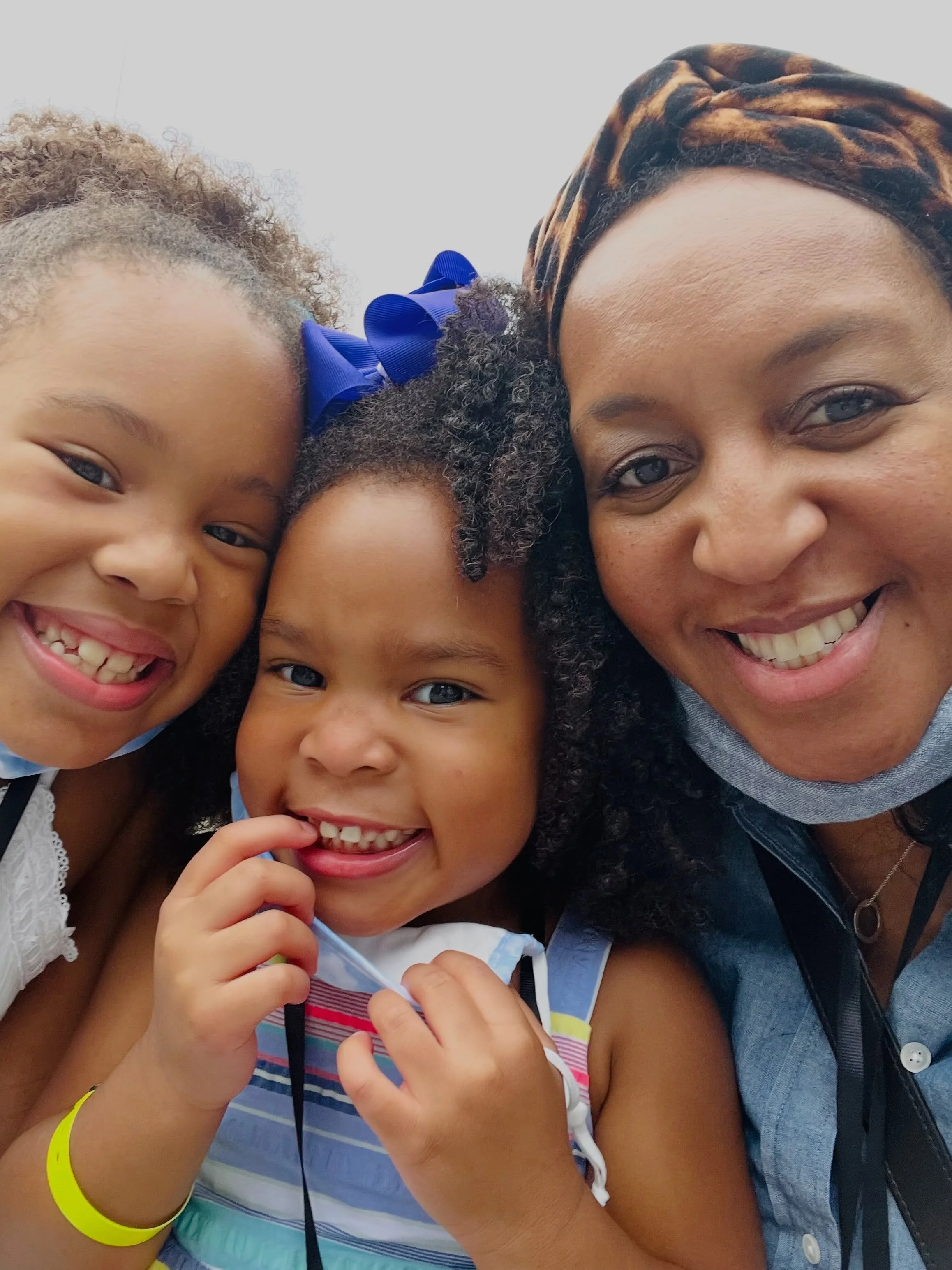 Happy birthday to my best friend, Nakia &mdash; Aunt Kia to my girls, my sister by choice, @stitchedbynpk 💙&nbsp;

We&rsquo;ve been friends since high school, and somewhere along the way, &ldquo;friend&rdquo; stopped being big enough. You are family