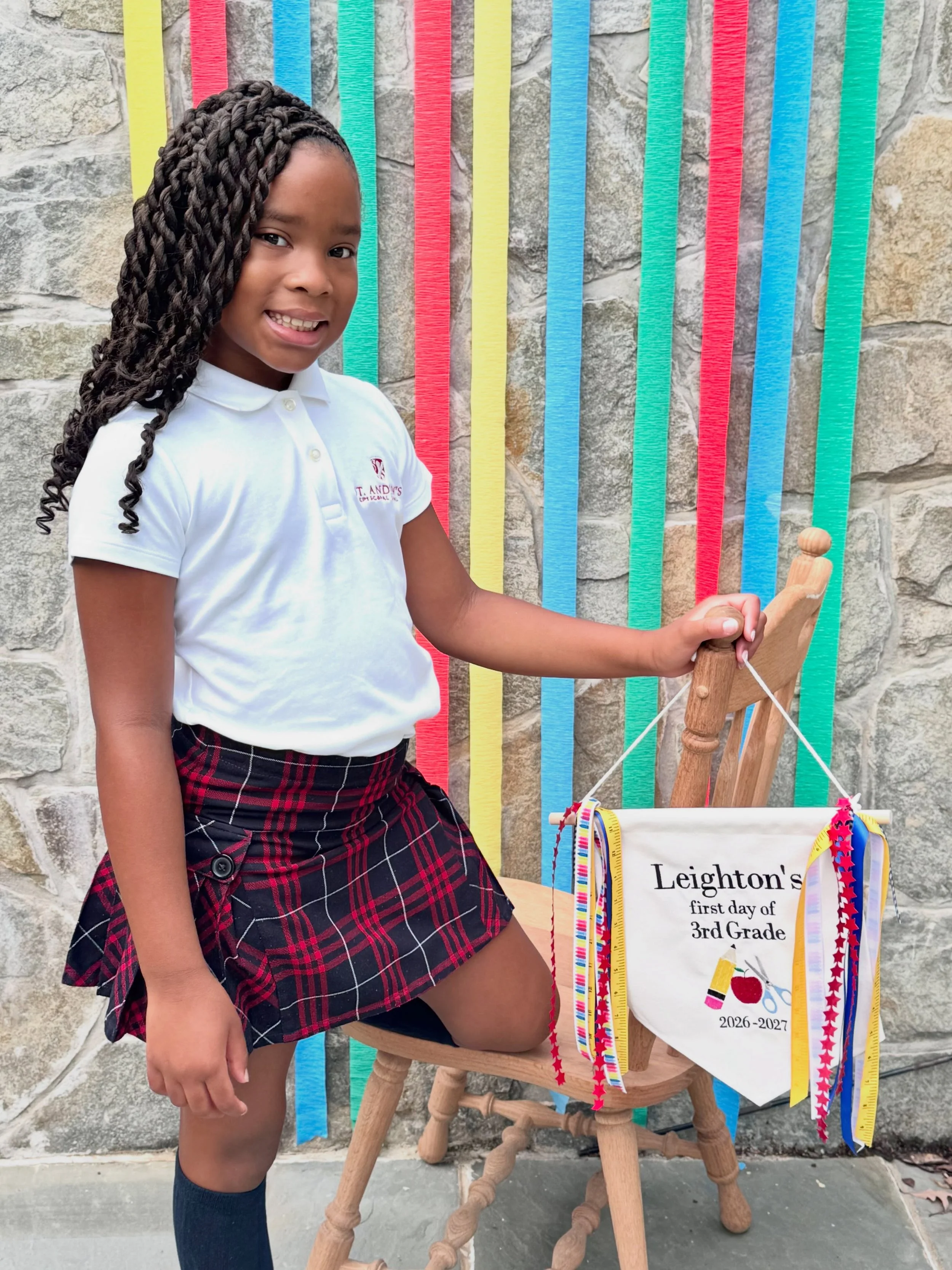 And we&rsquo;re back at it! 📚✏️ My baby girl Leighton is officially a 3rd grader! She&rsquo;ll have to put the tennis racket down&mdash;at least a little&mdash;as she gets back into the swing of school. 🎾😉

As the grade parent, I had so much fun w