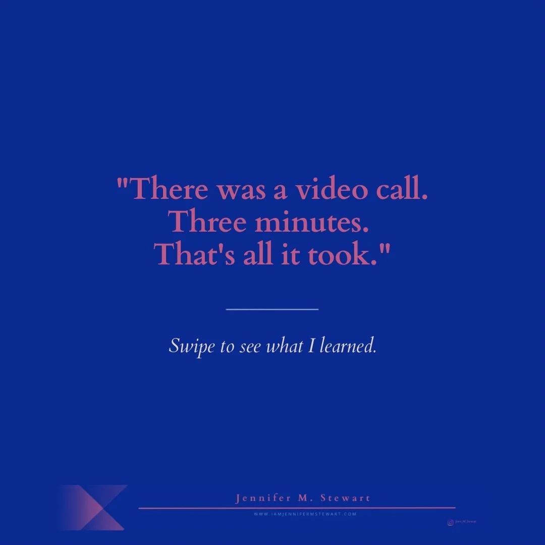 There was a video call during COVID. Three minutes. That&rsquo;s all it took to know what I had been outrunning.
&nbsp;
The Honesty Policy is the framework I built from that moment &mdash; and every hard season that followed. Five tenets. Tested on m