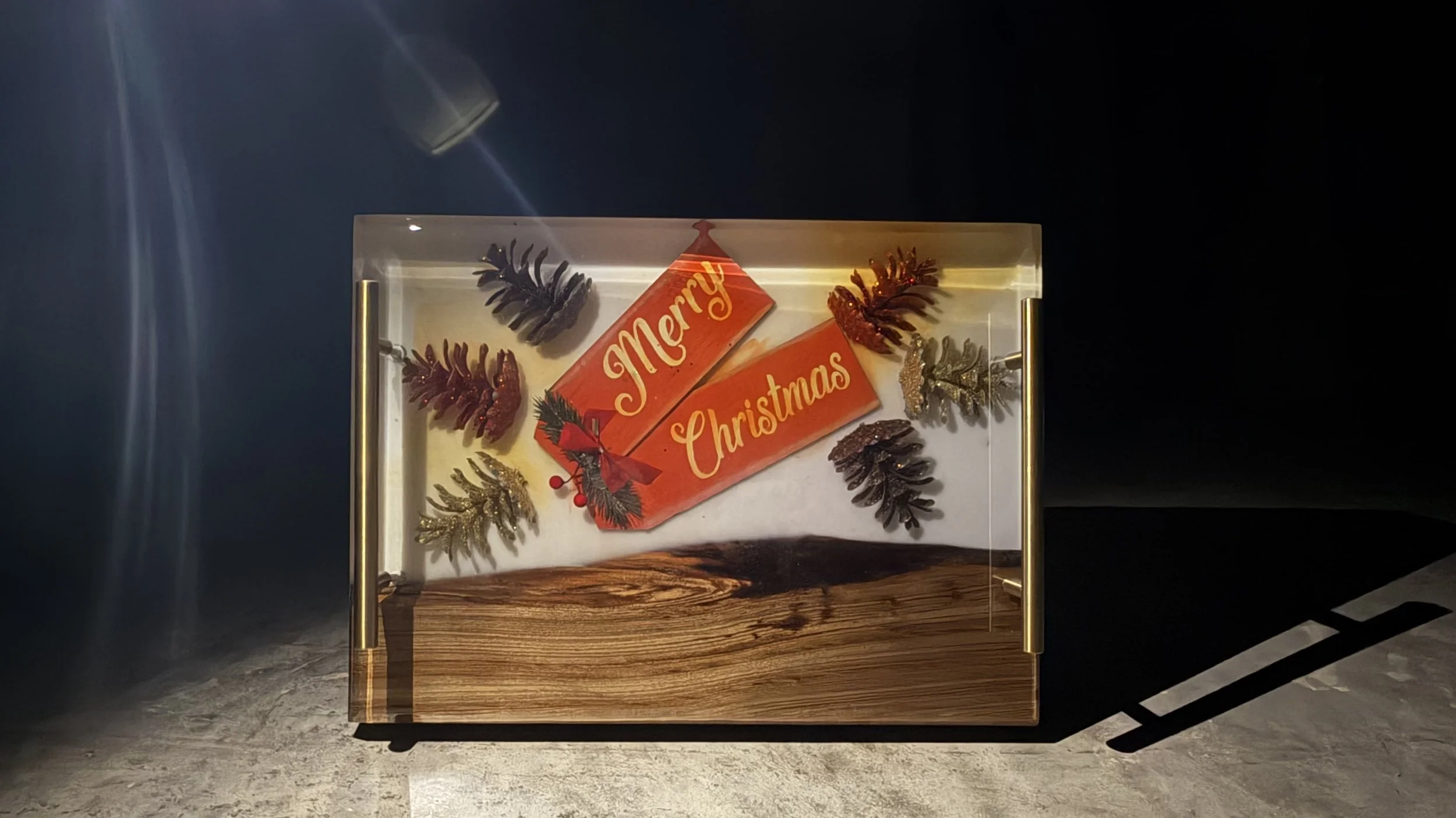 Custom Christmas charcuterie board.jpeg