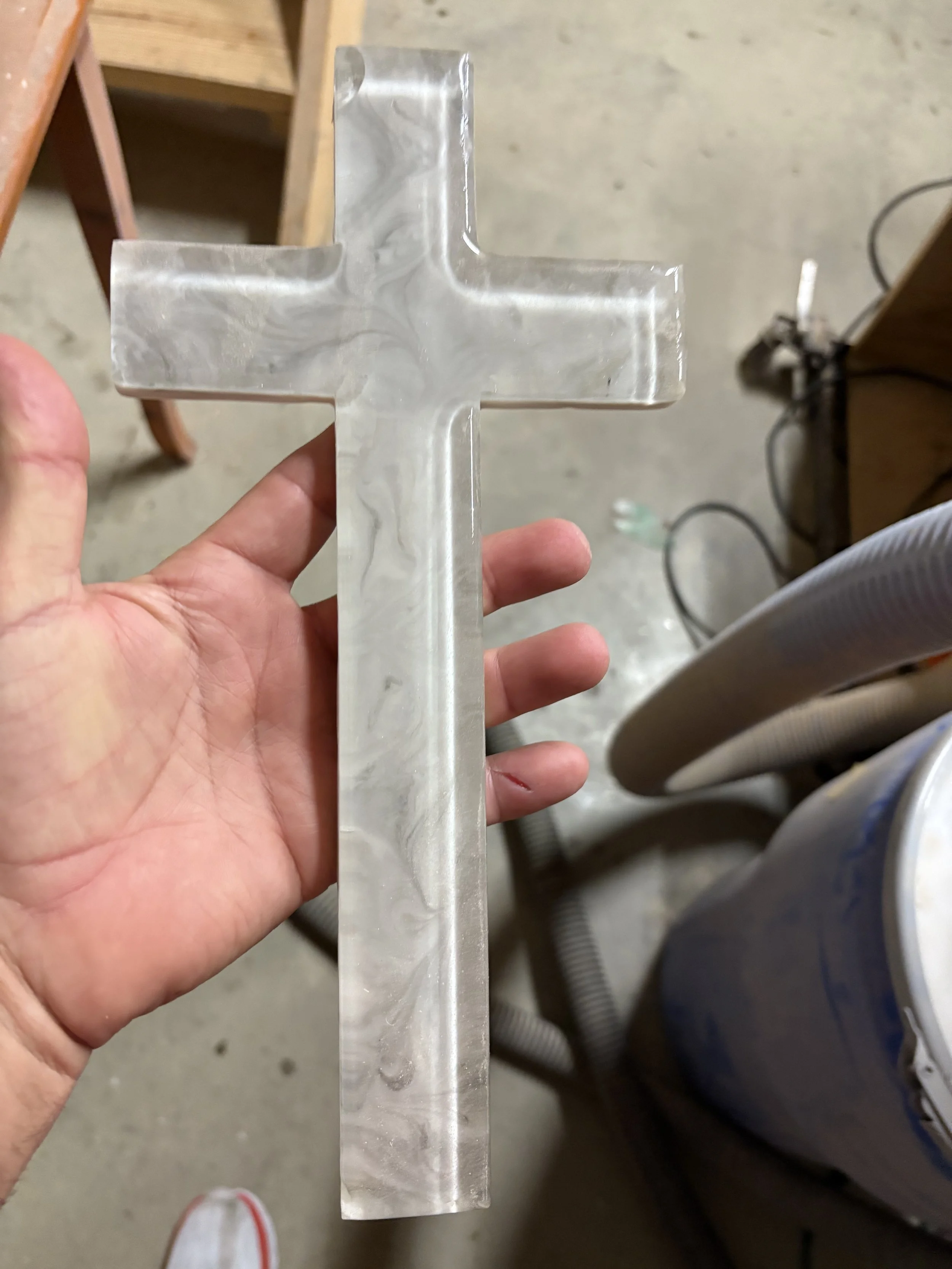 Small epoxy cross