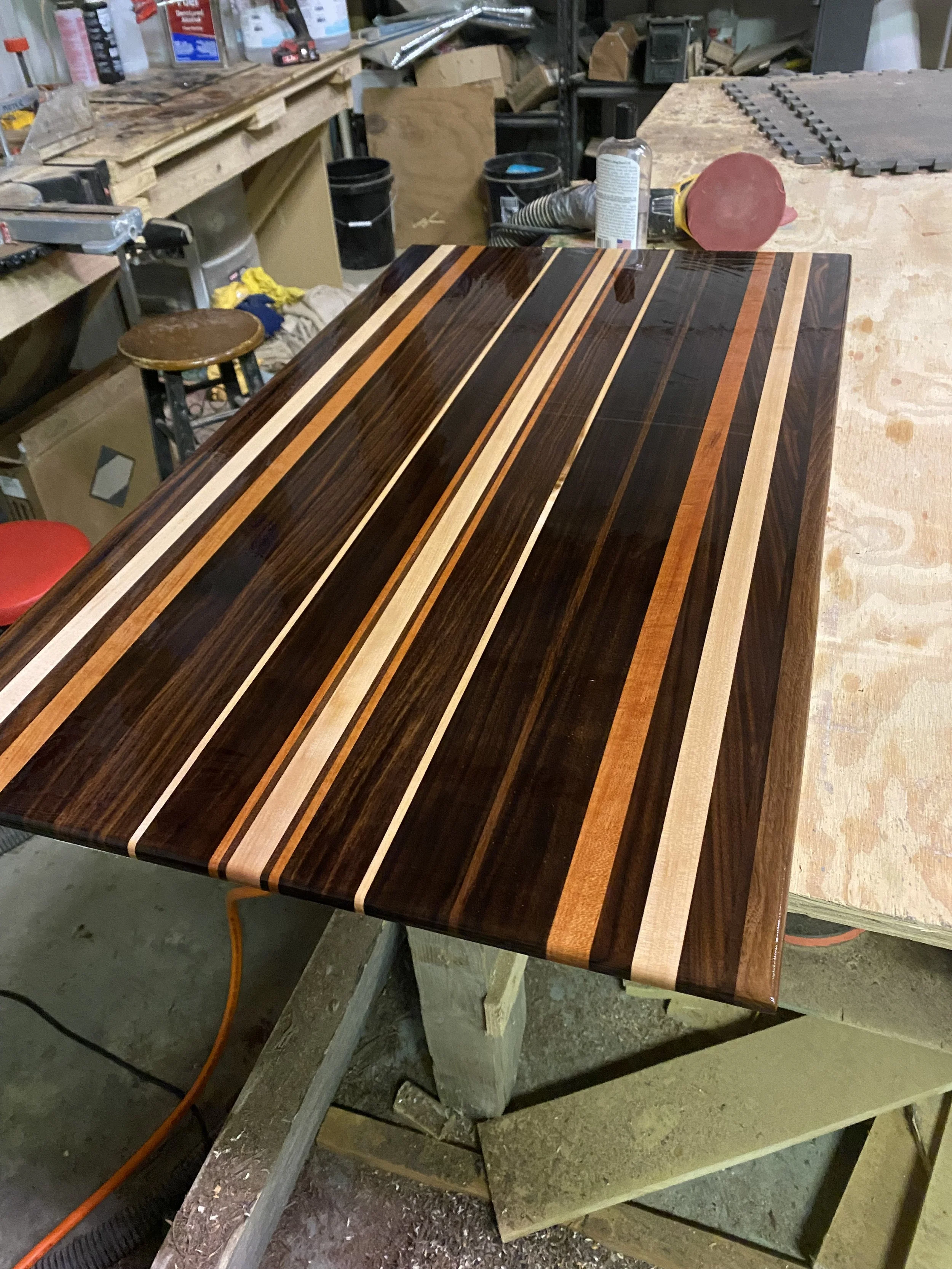large cutting board multi-hardwood