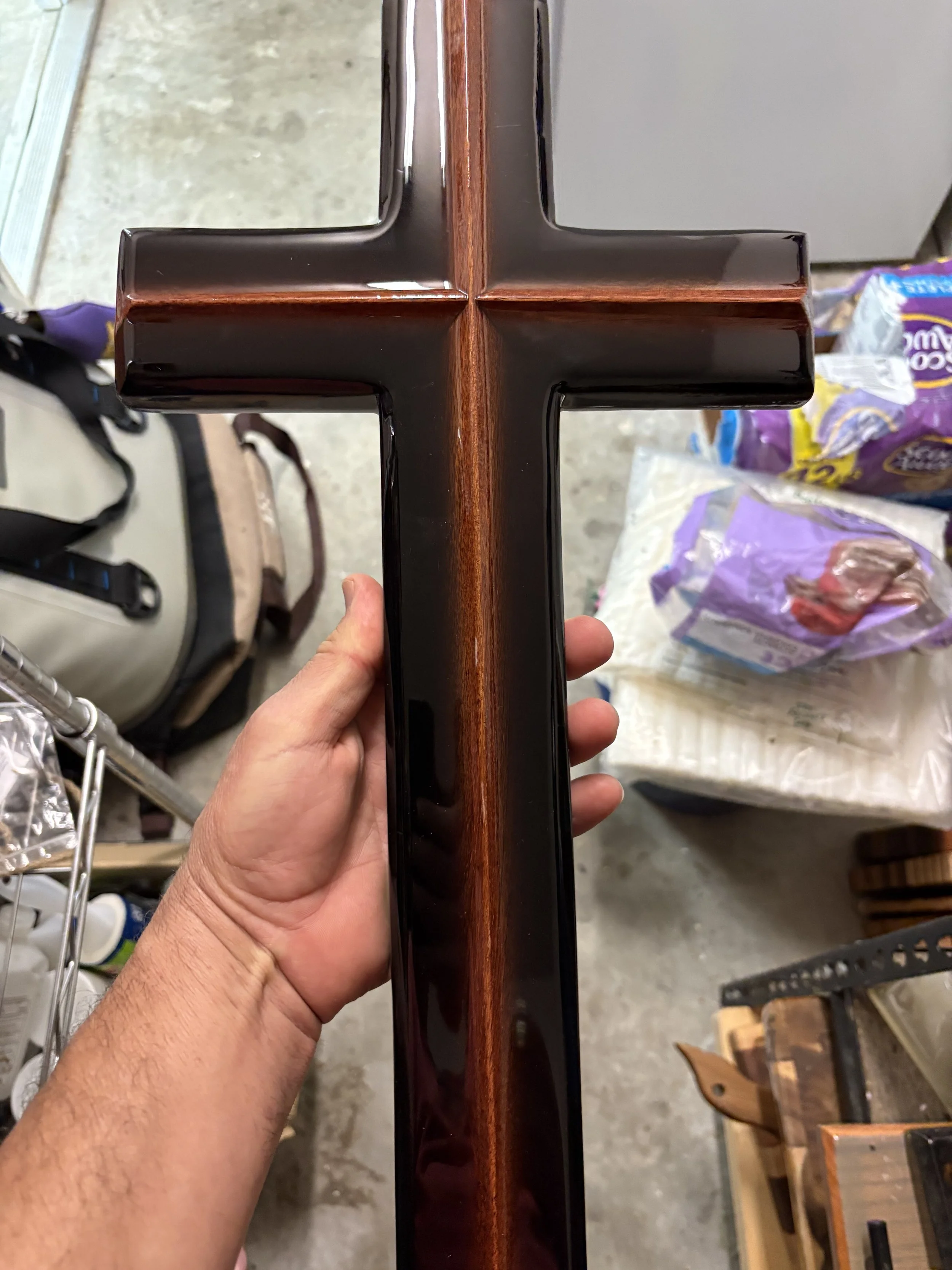 Large epoxy cross