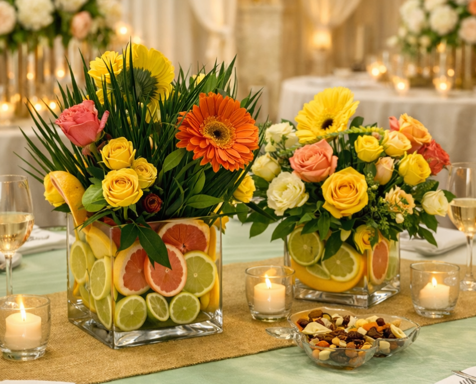 Citrus Centerpieces: The Freshest Way to Brighten Summer Events