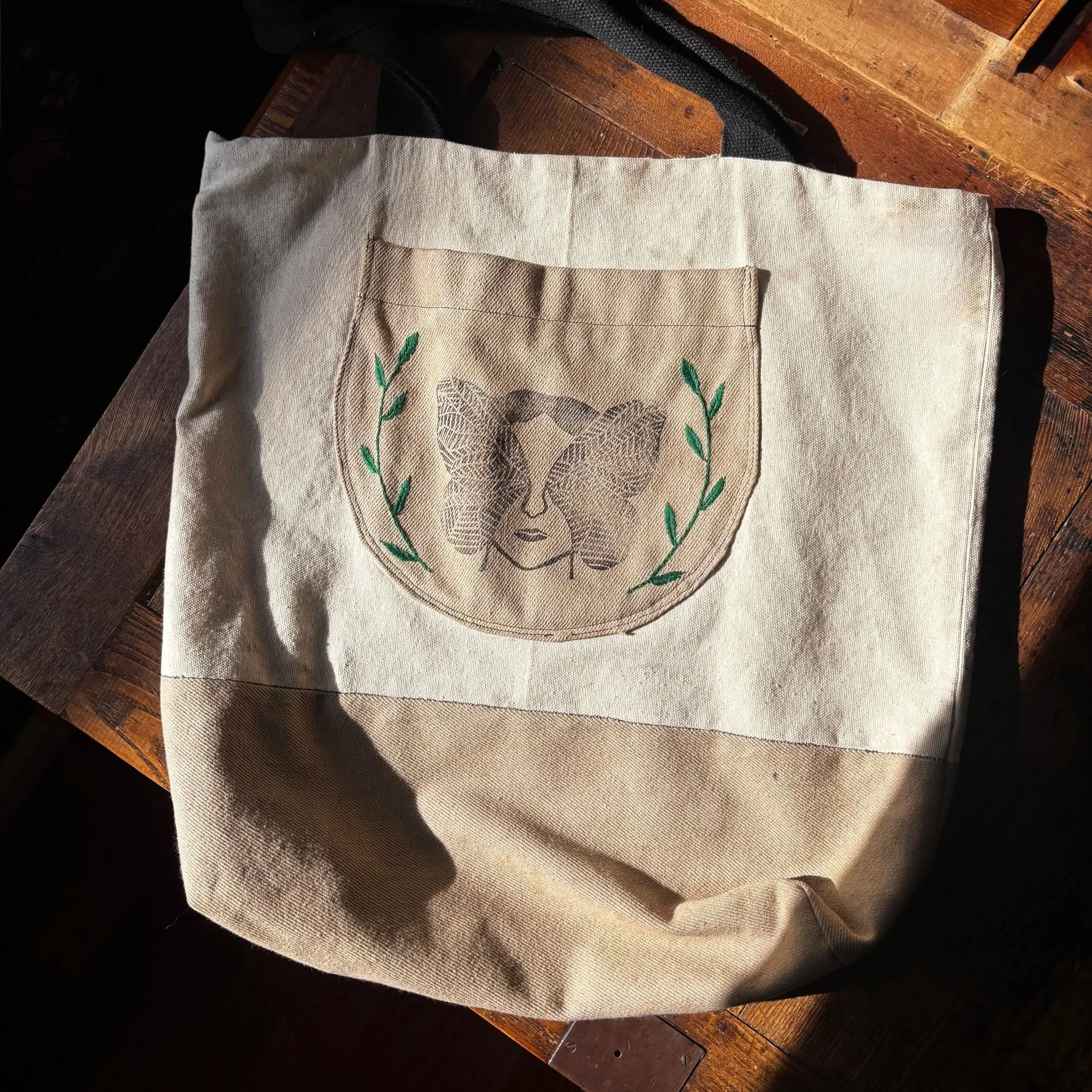 The Butterfly Face Tote