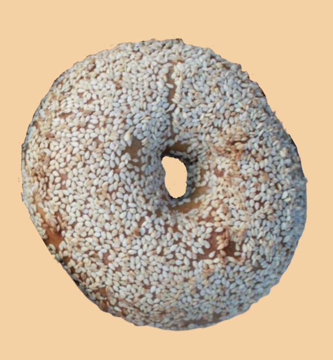 Sesame seed bagel, New York-style, fatbaby Bakes Dublin