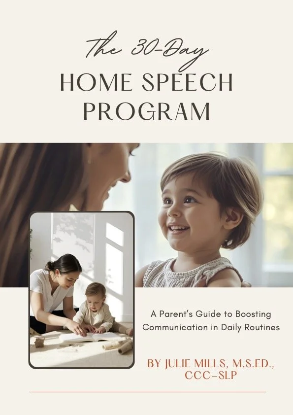 30 Day Home Speech Program (Parent-Friendly Guide)