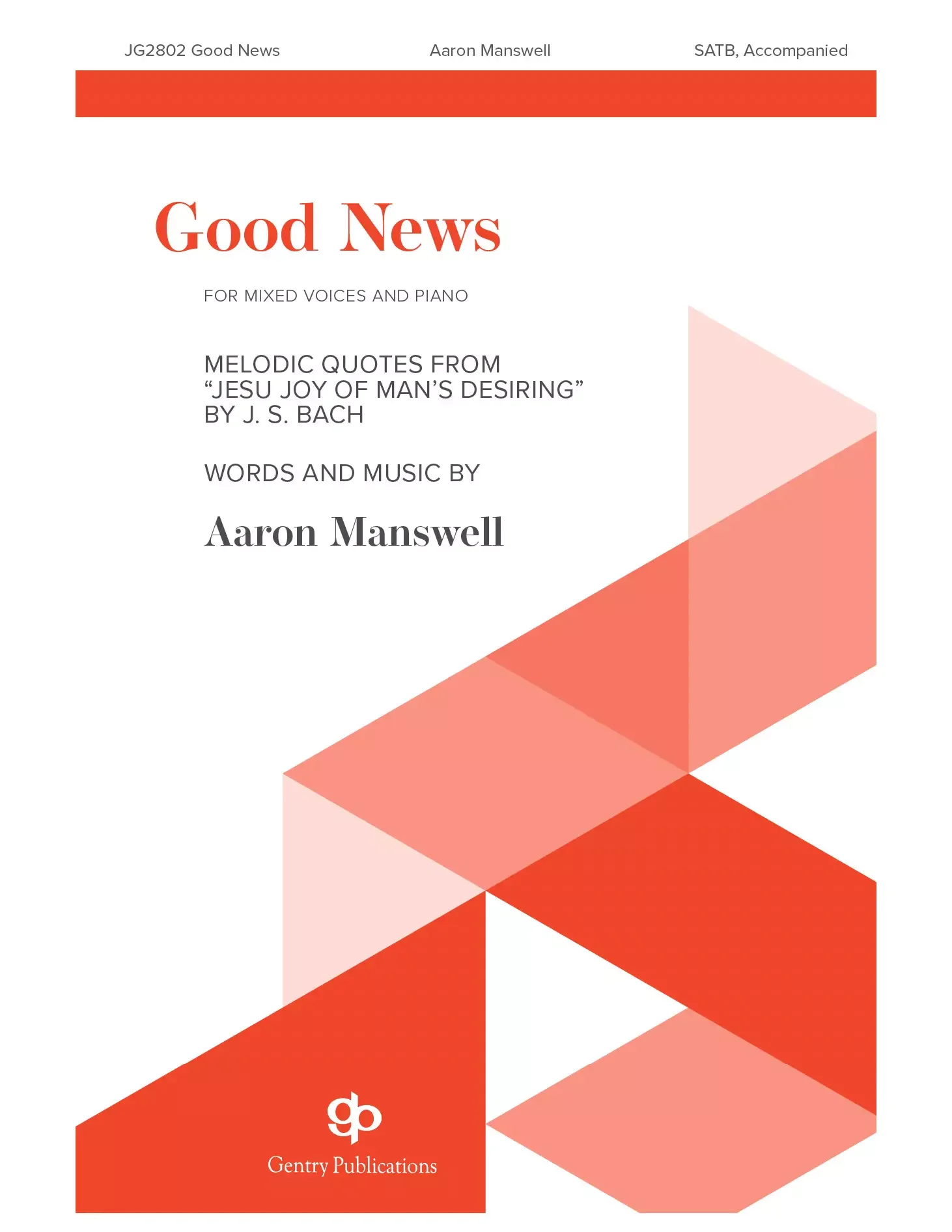 Good News (SATB, Piano)