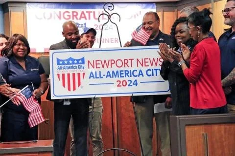 Newport News has been named an All-America City award winner, for the first time.