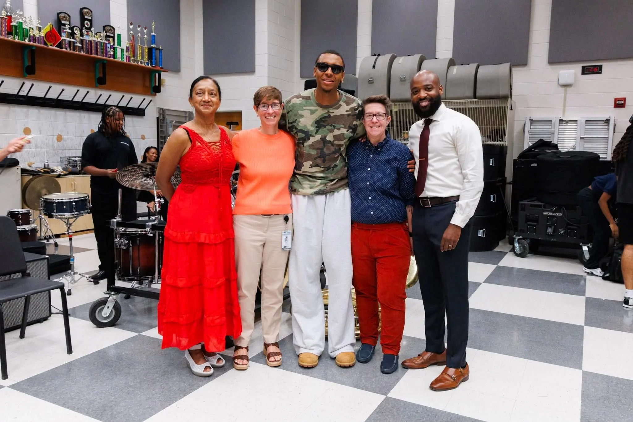 Global Touring Artist Masego &amp; Newport News Vice Mayor Host Student Outreach Initiative