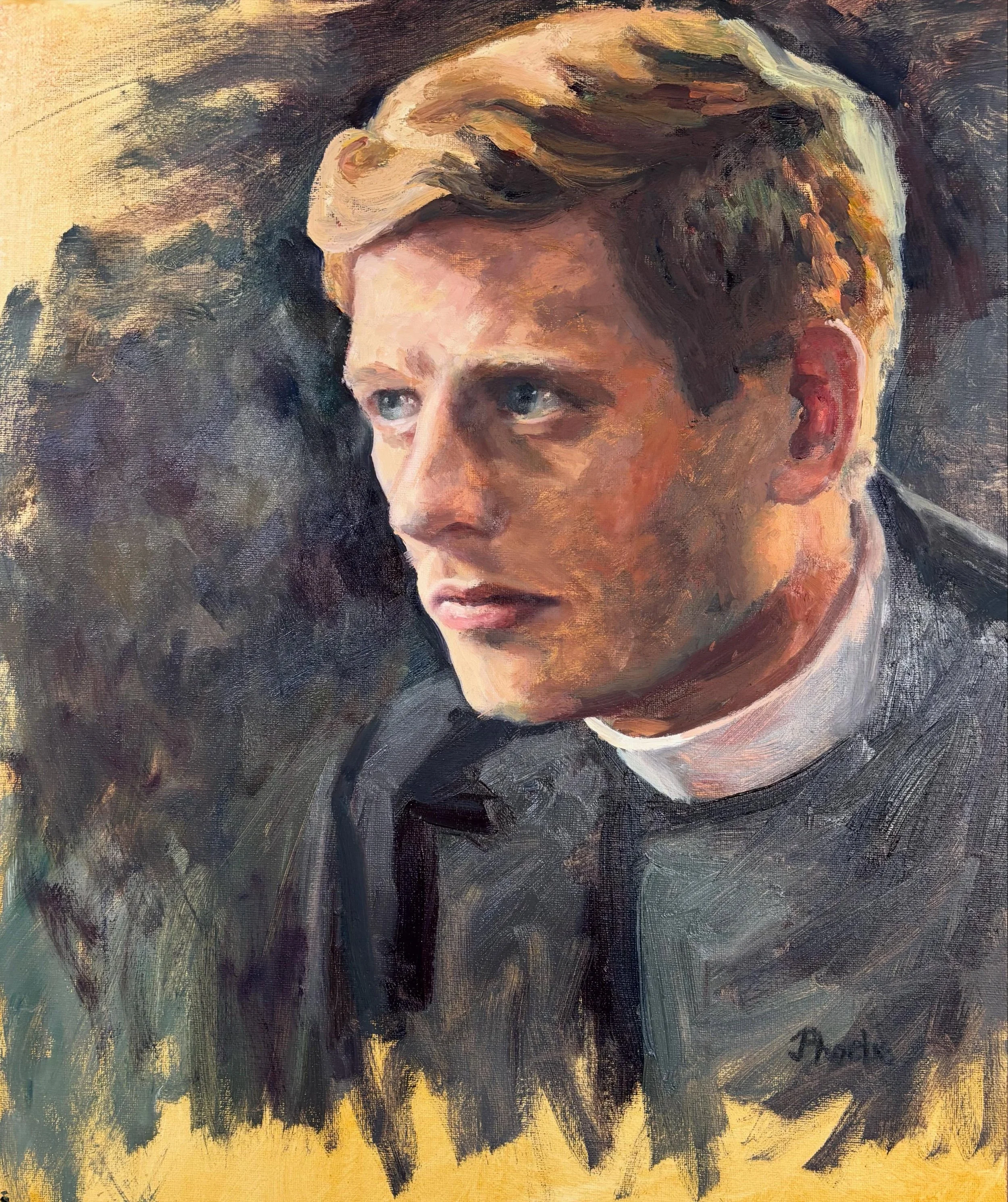 Can&rsquo;t wait to see what Ormund has in store for us tonight. 

#houseofthedragon #jamesnorton #grantchester #oilpainter #portraitartist