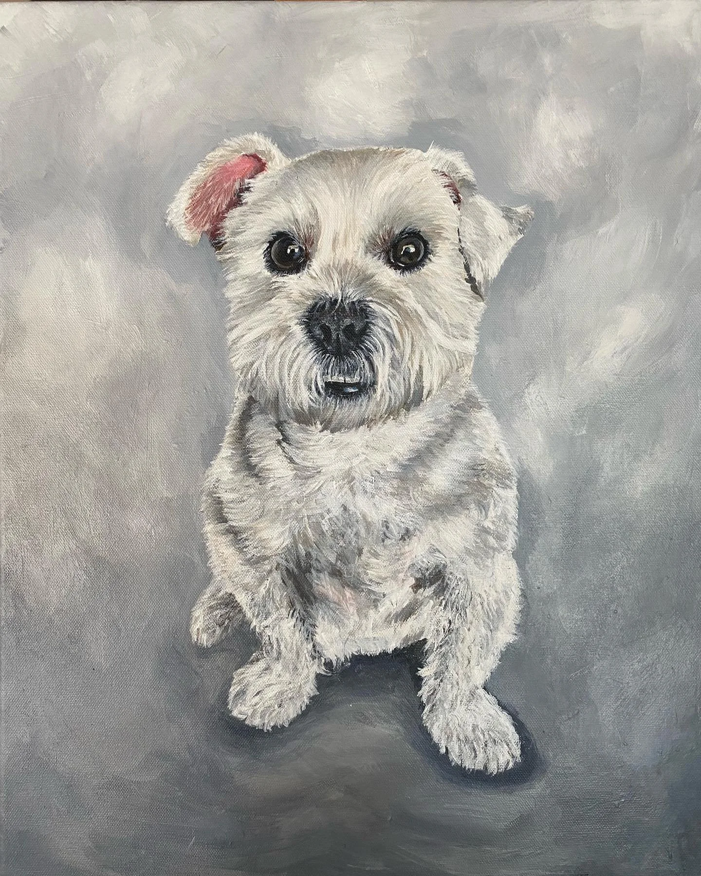 Painted a portrait of some Buddy special 🤍