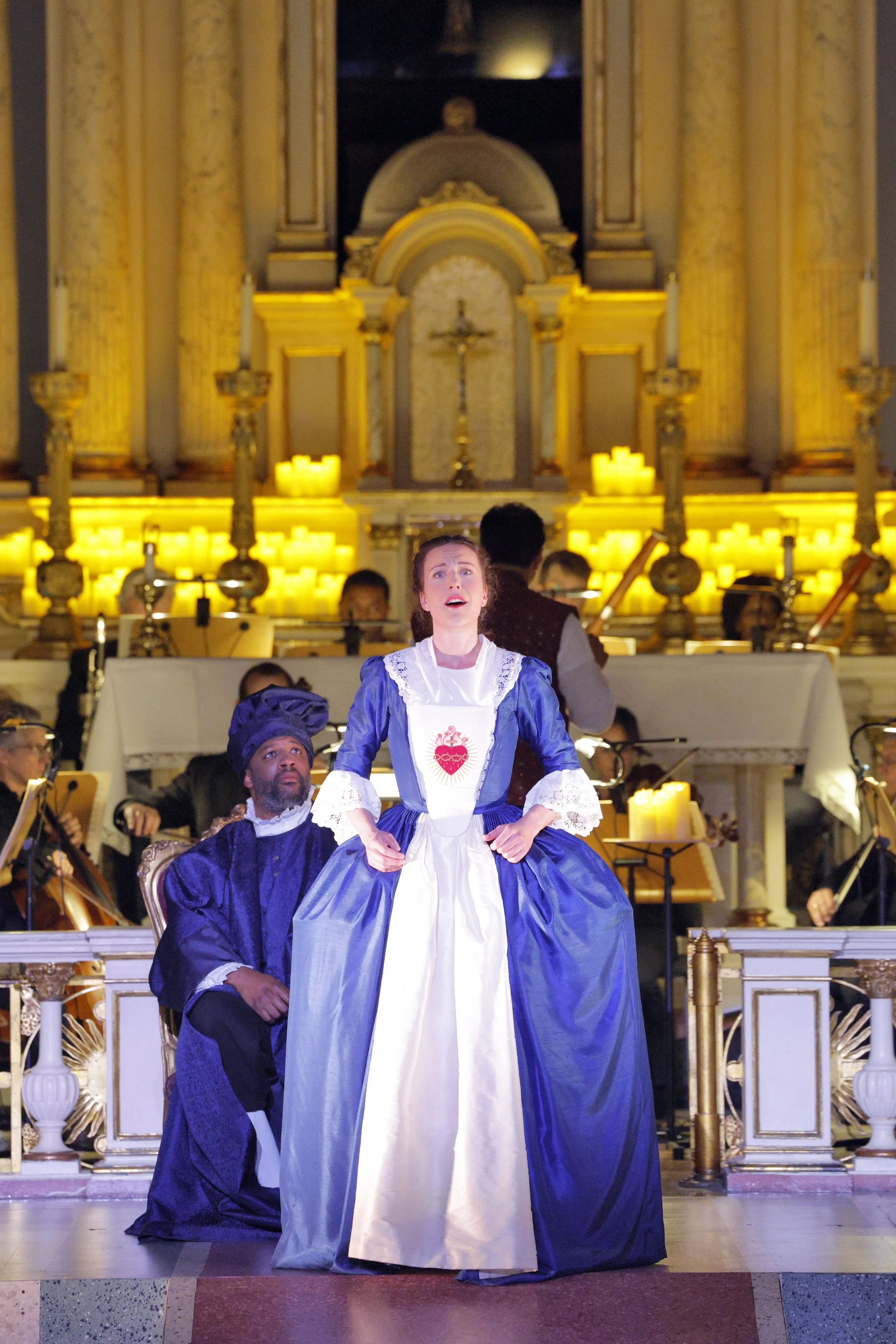 Inaugural New Orleans Opera Festival, Dialogues des Carmelites. Ursuline Convent, 2025. Blanche