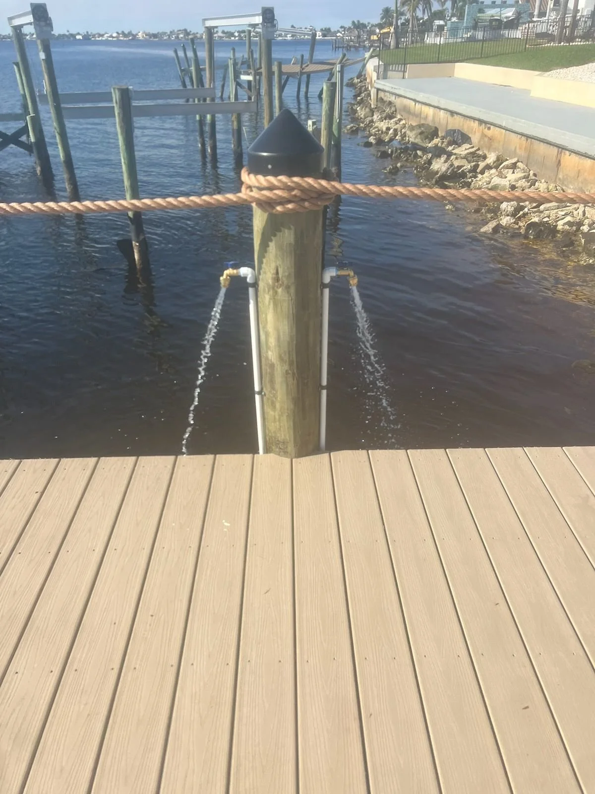 Dock Line (TBD / PER JOB SCOPE)