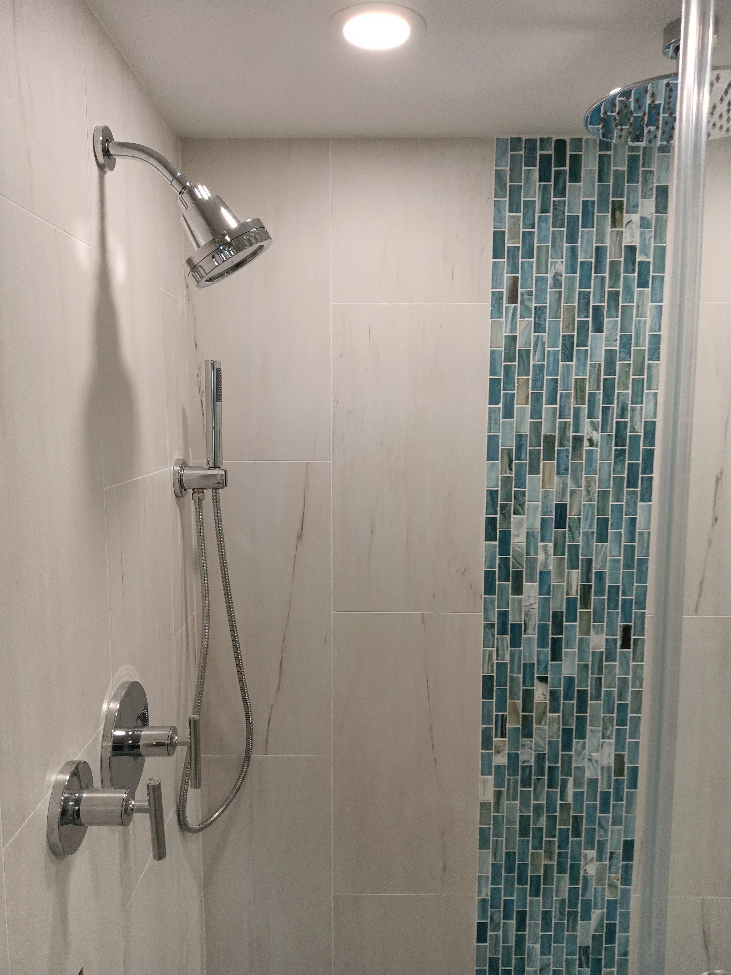 Shower With Multiple Fixtures