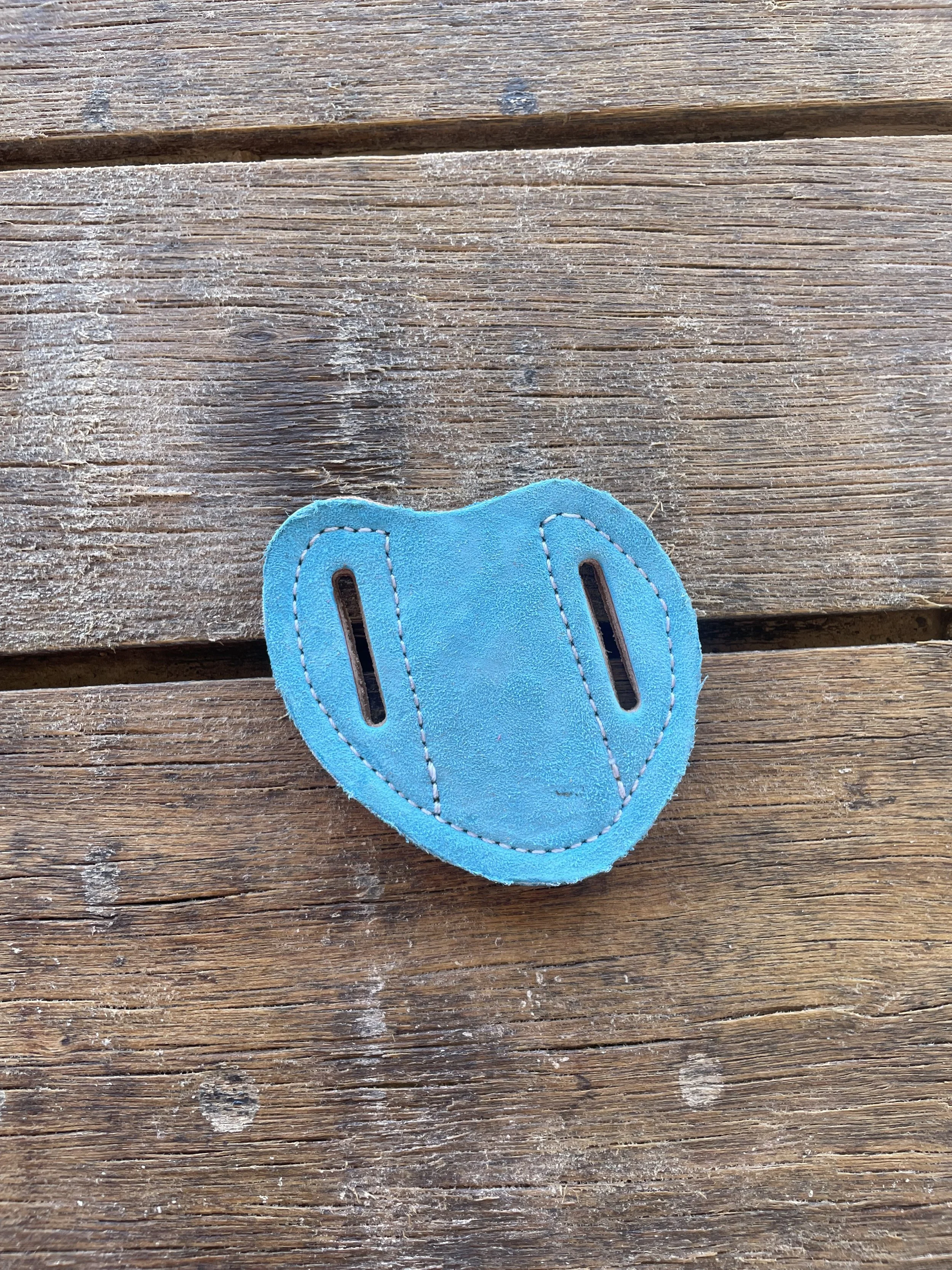 Blue babe knife sheath