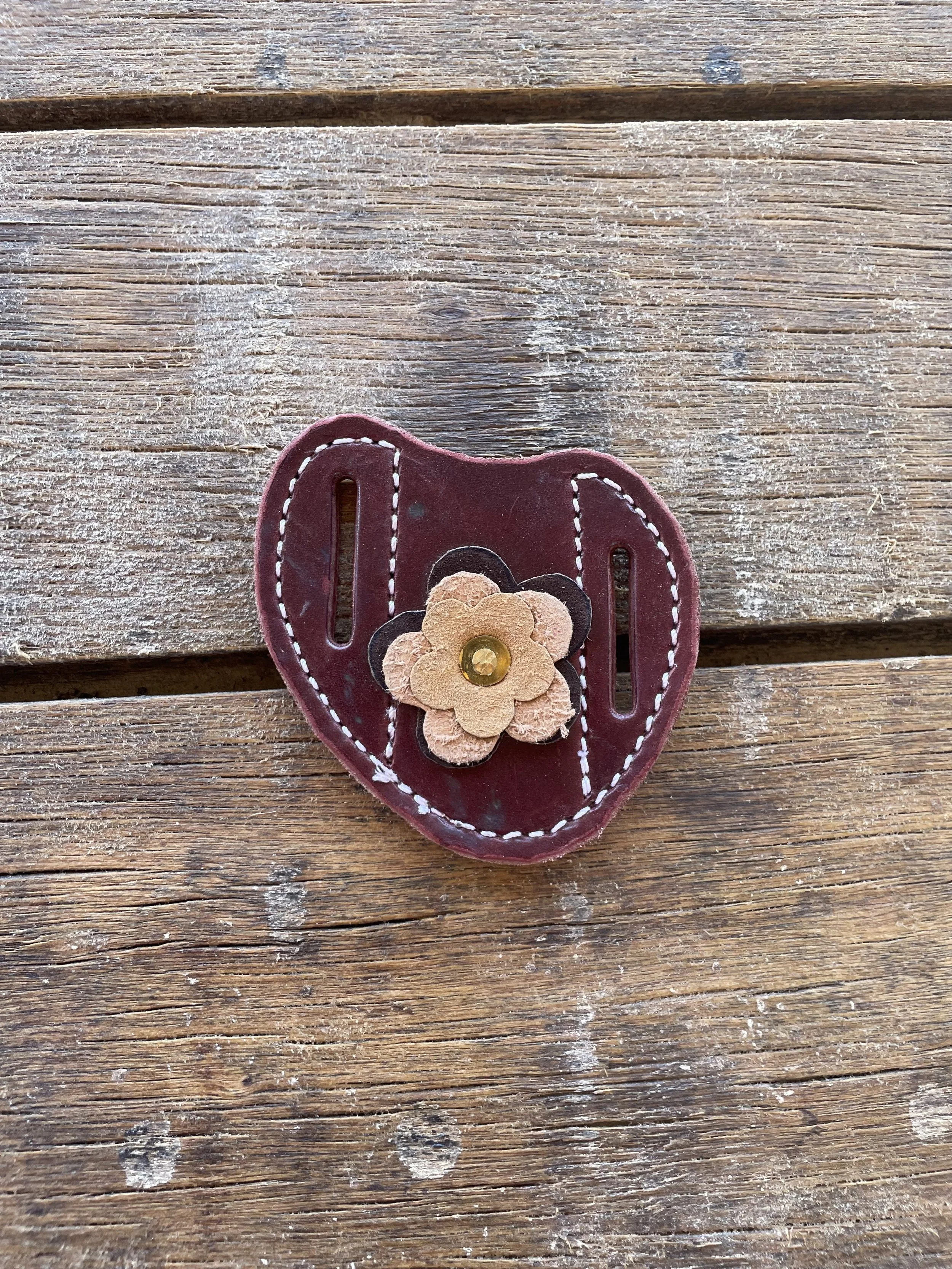 In bloom knife sheath