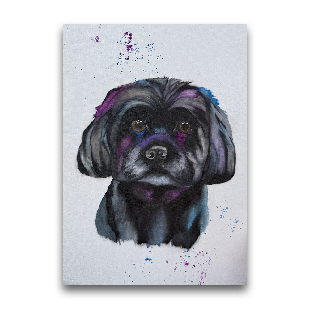 Black Dog | Commission by Sarah Olsen 2025