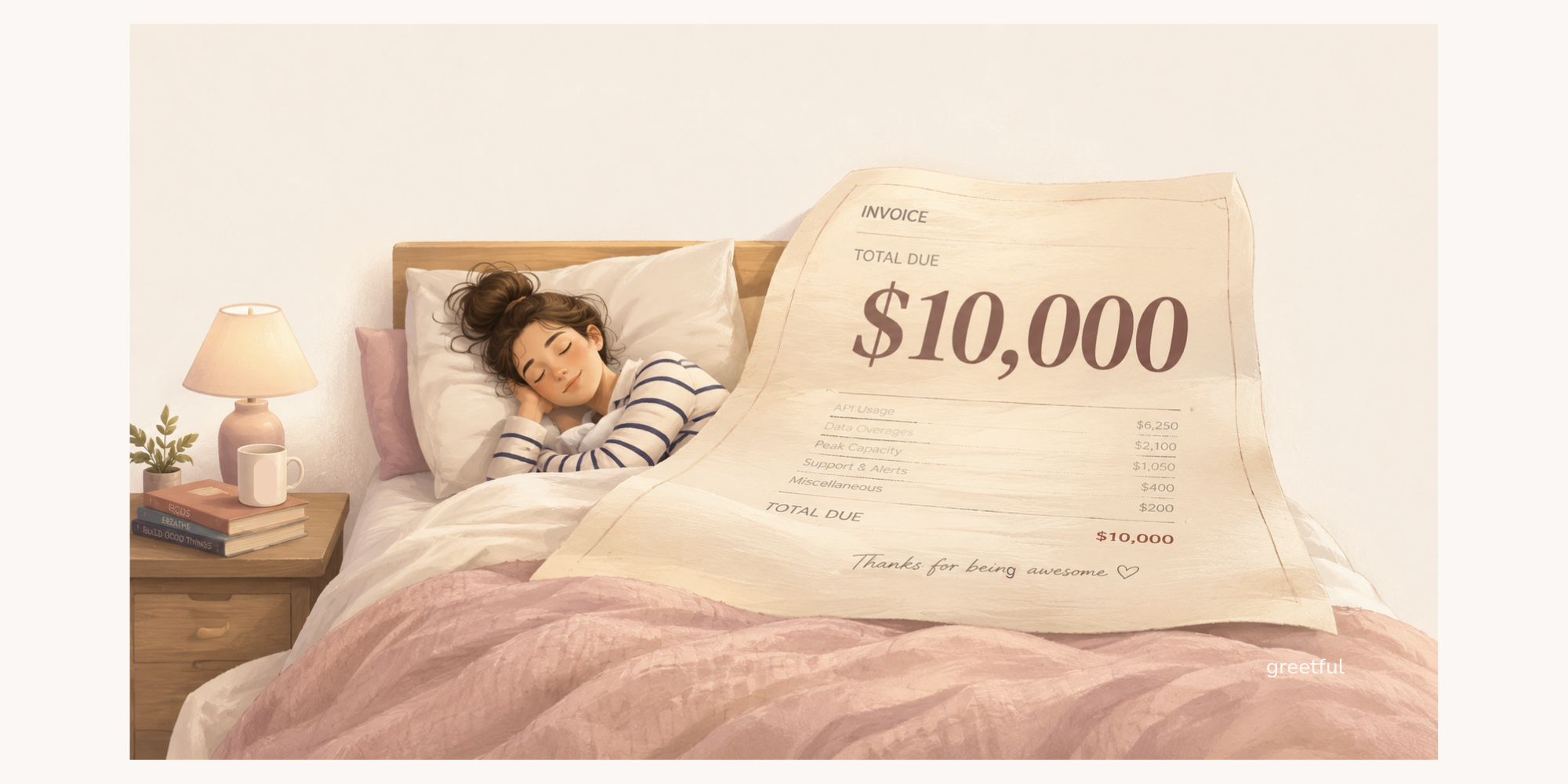 “I woke up to a $10,000 bill”