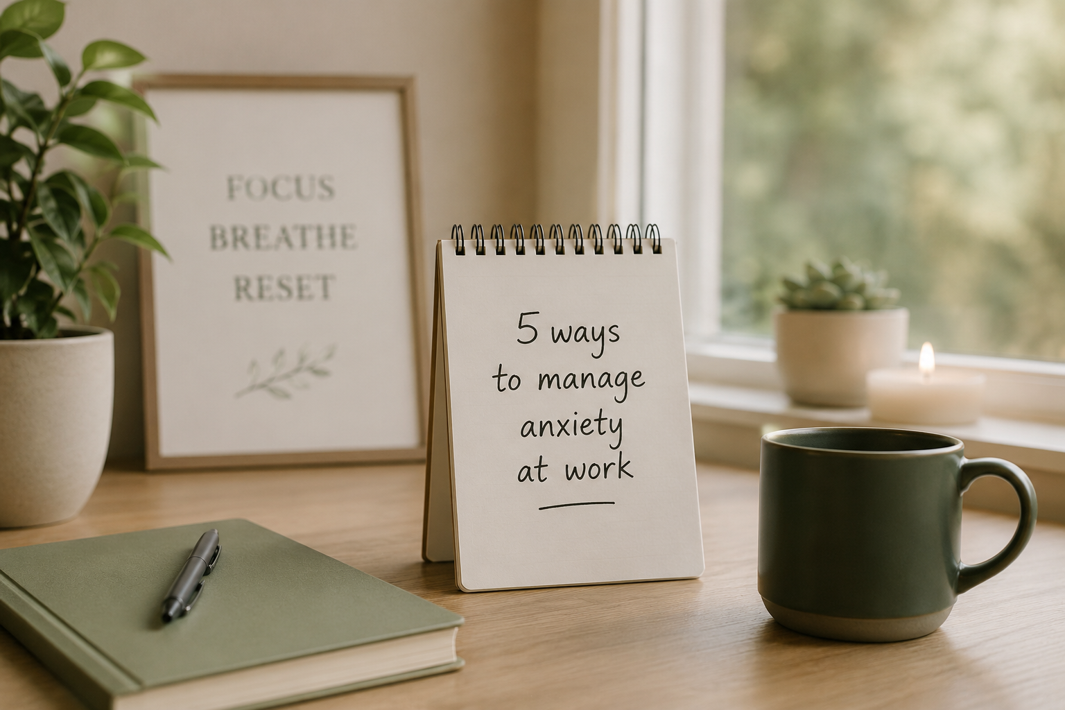 5 Ways to Manage Anxiety at Work