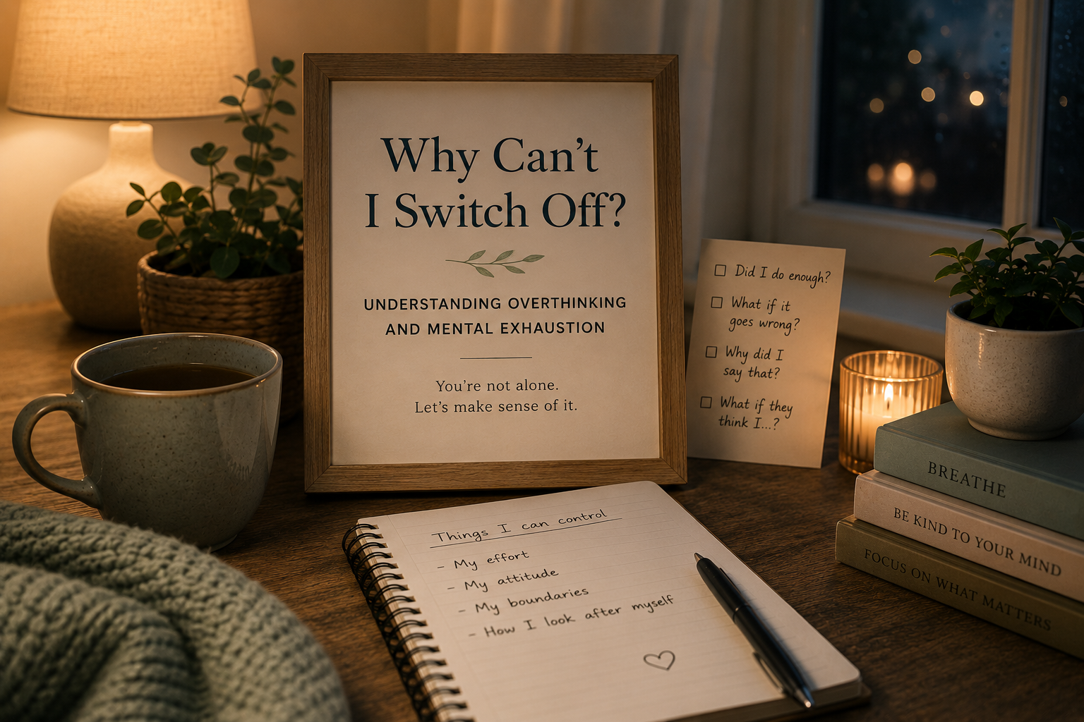 Why Can't I Switch Off? Understanding Overthinking and Mental Exhaustion