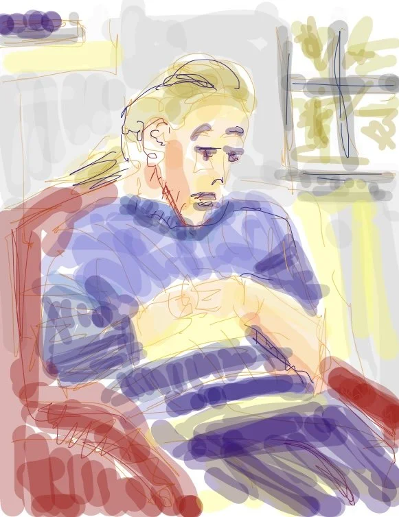 Seated Suzanne, 2016