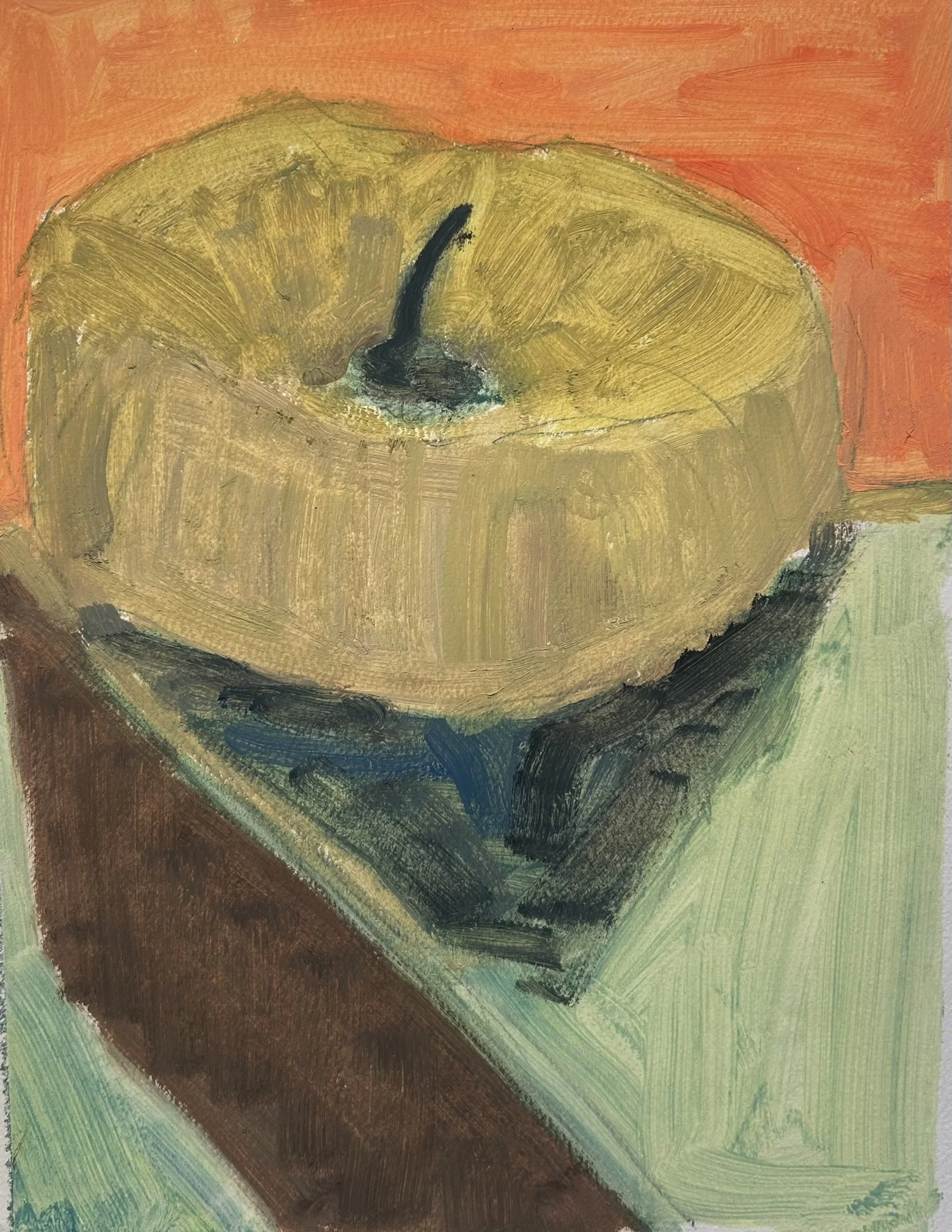 Pumpkin 2, 2024 (oil on paper).JPEG