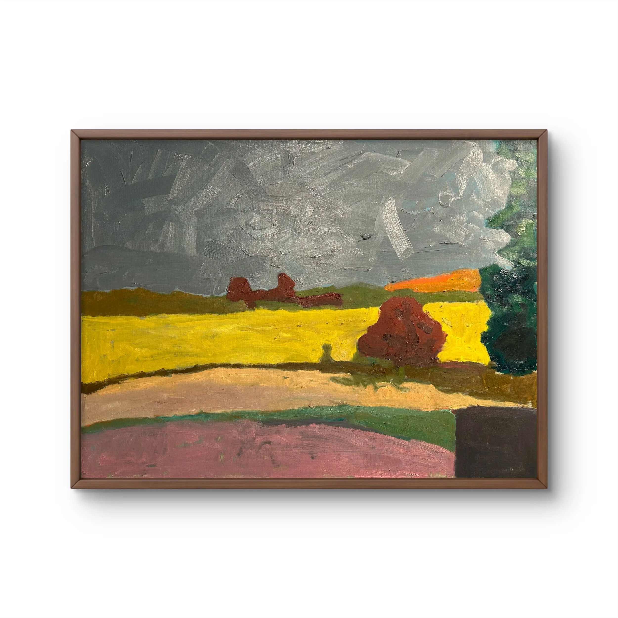 Landscape - Ballymaloe House, Shanagarry, Ireland, 2026 (18" x 24"; oil on painting paper; unframed)
