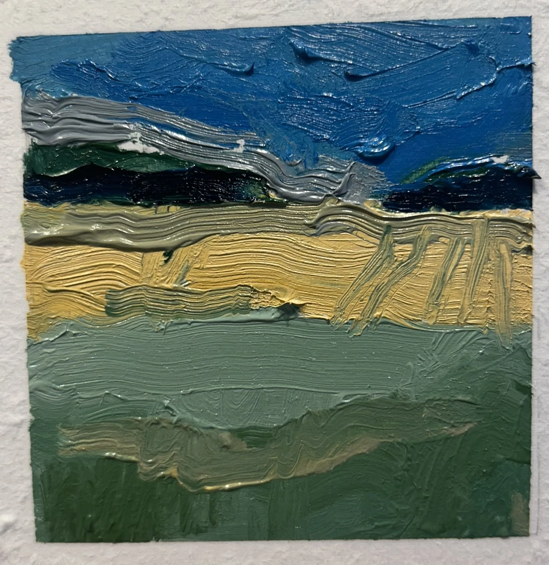 Field, Waterville, NY 3, 2026 (oil on canvas paper).JPEG