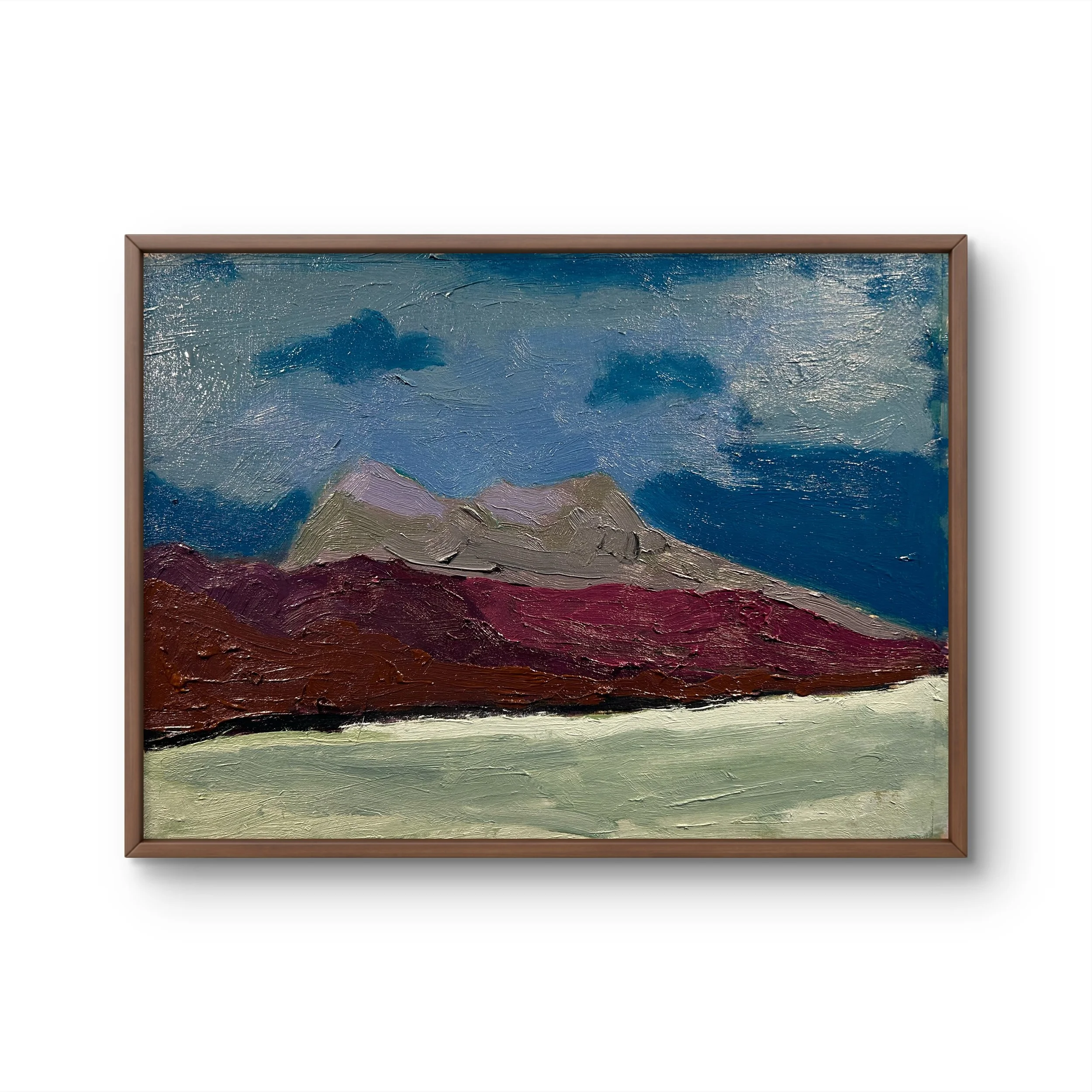 Mount Verstovia - Sitka, Alaska, 2026 (9" x 12"; oil on painting paper; unframed)