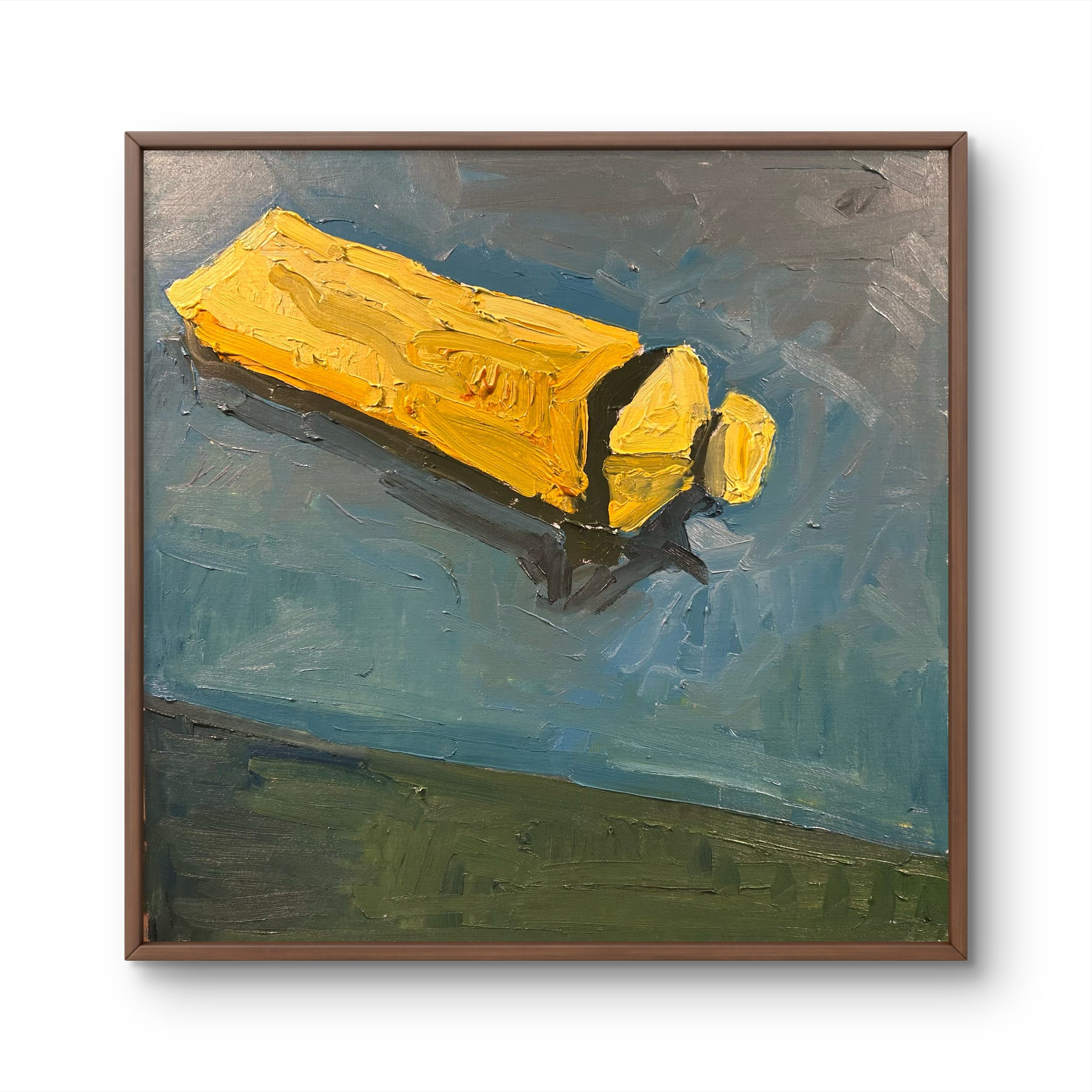 Still Life - Paint Tube, 2026 (12" x 12"; oil on painting paper; unframed)