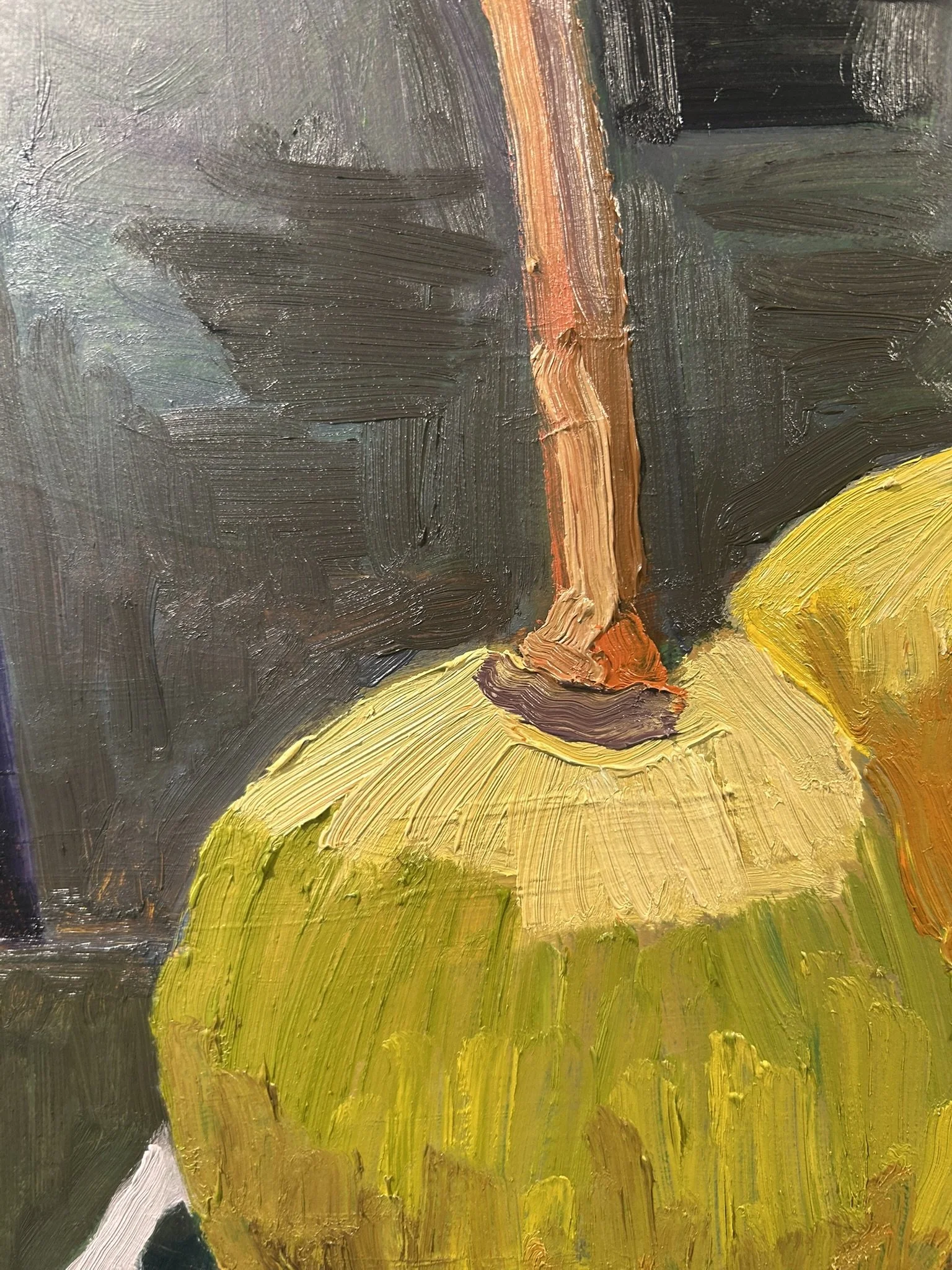 Still Life - Three Pumpkins, 2026 (Detail 2).JPEG