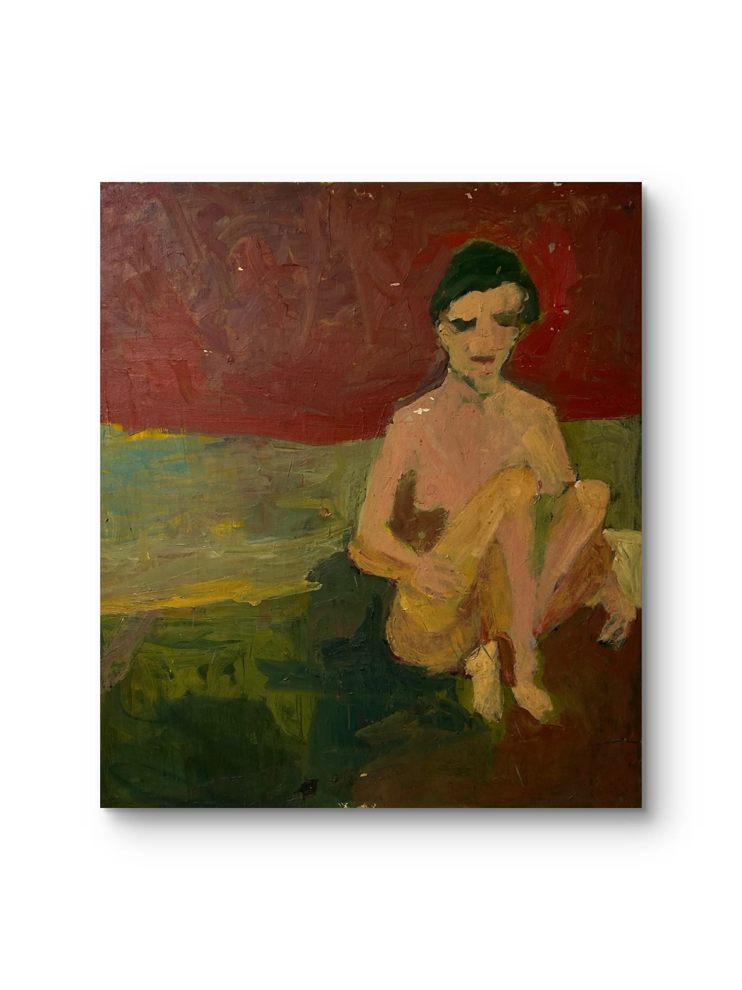 Beauty, 1991 (oil on canvas) (Mock Wall Mount).jpg