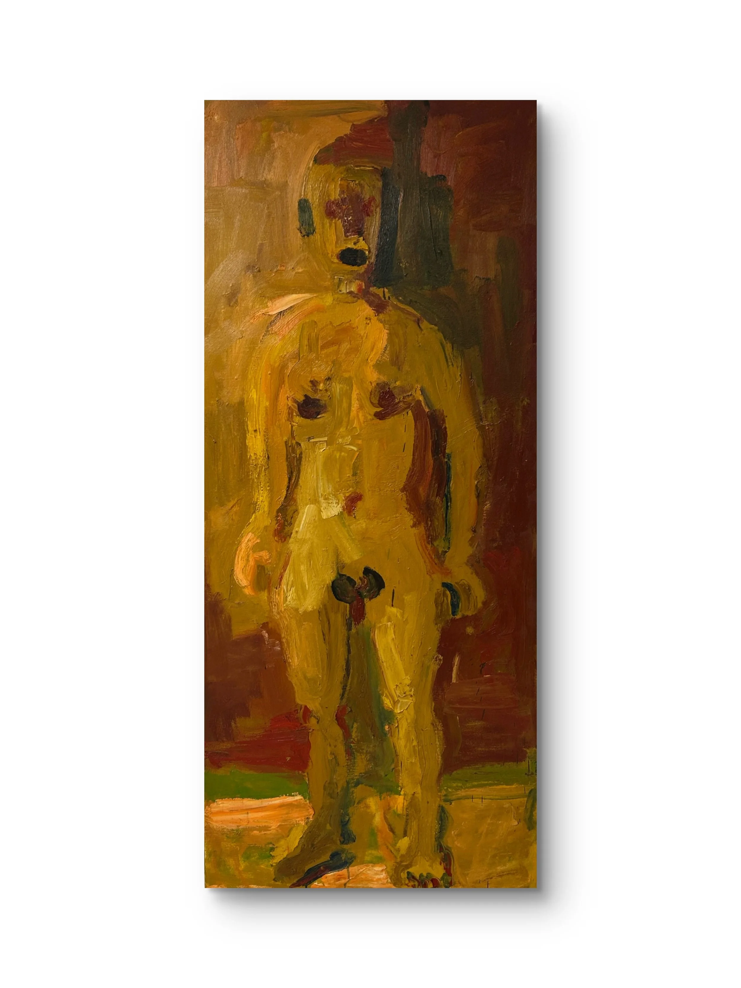 Standing Nude, 1991 (72" x 31"; oil on canvas; unframed)