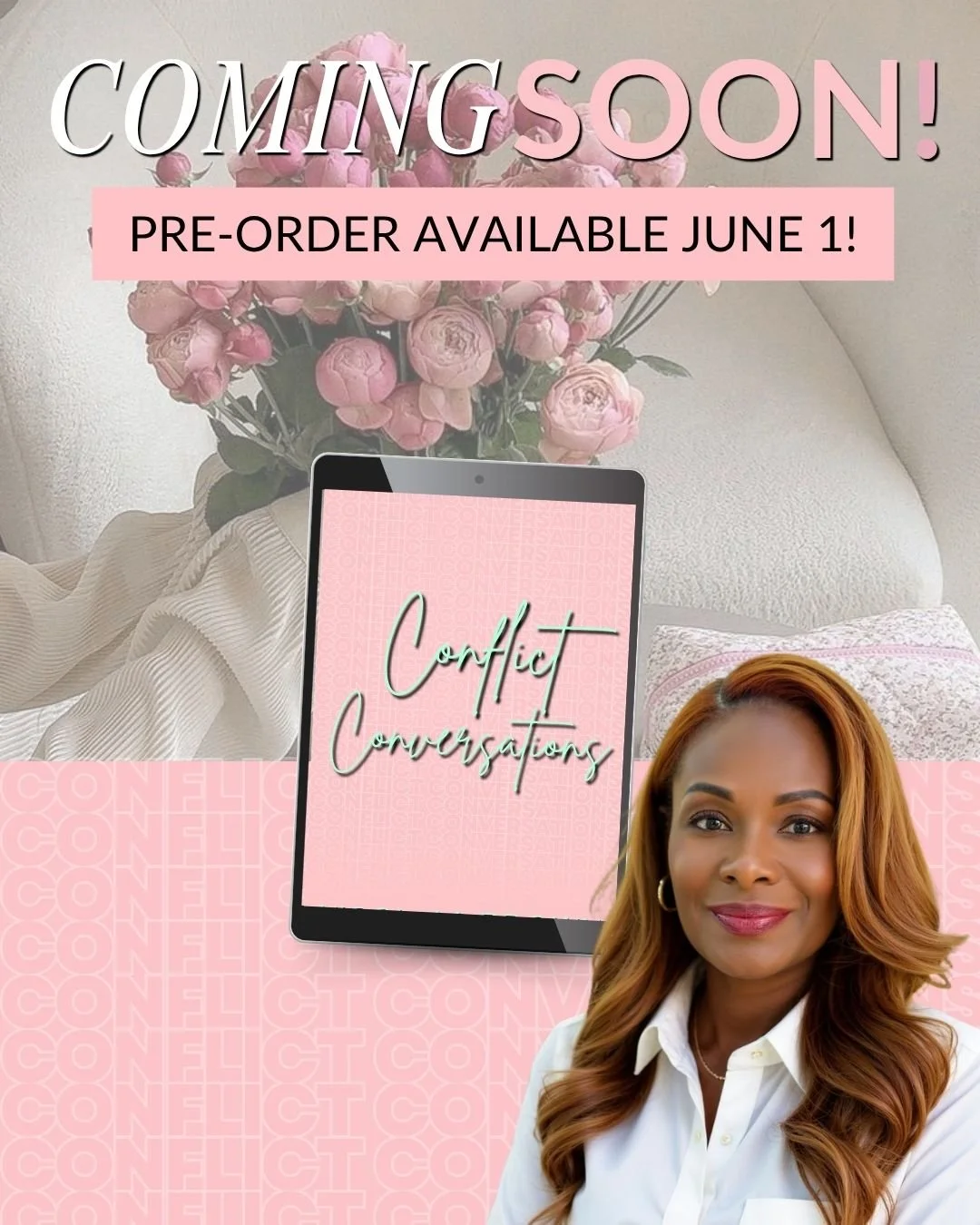 A lot of people know me for helping others navigate difficult conversations, but the truth is&hellip; this book is personal for me too.

I&rsquo;ve seen how conflict can impact relationships, confidence, families, friendships, and even the way people
