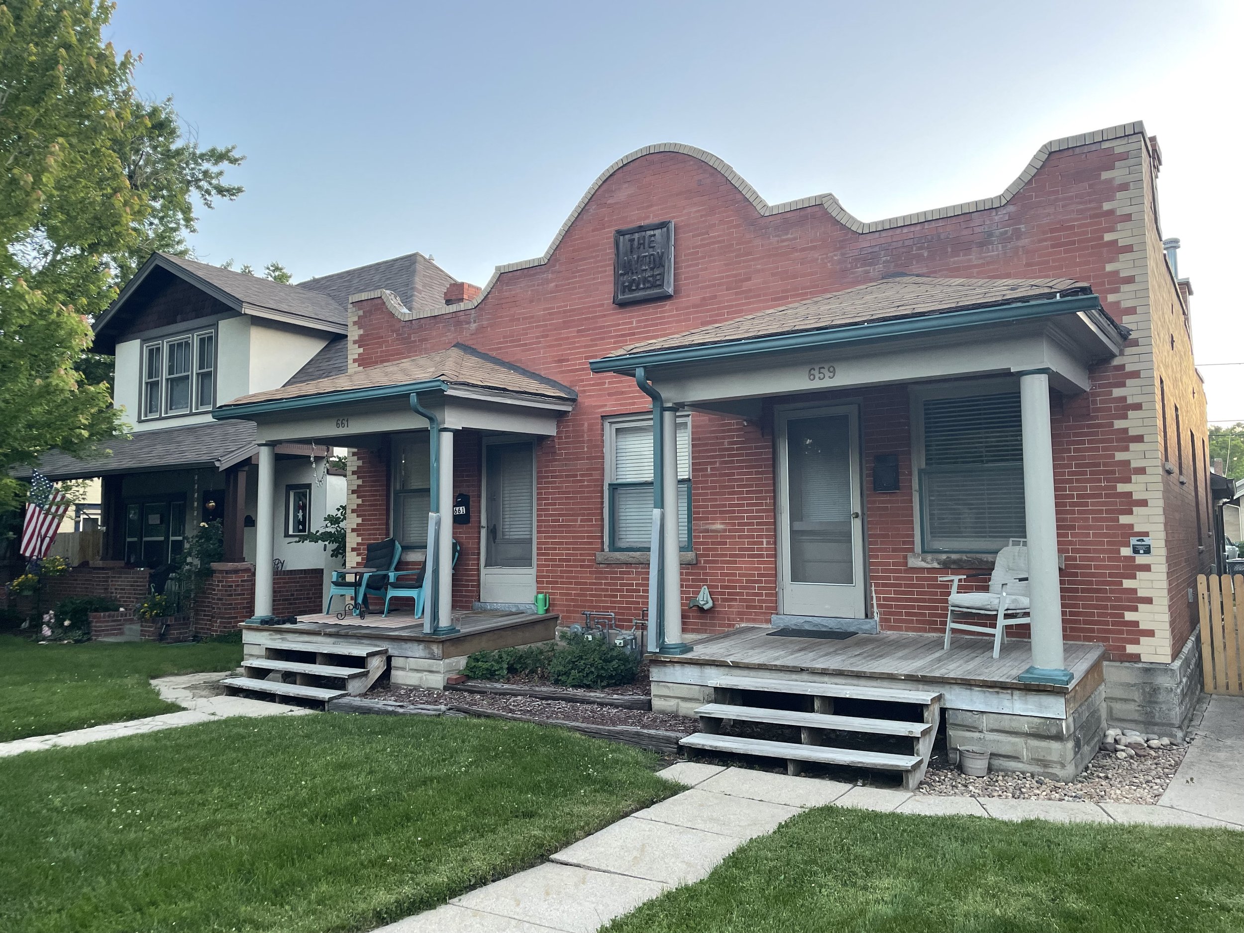 Duplex in the Washington Park neighborhood