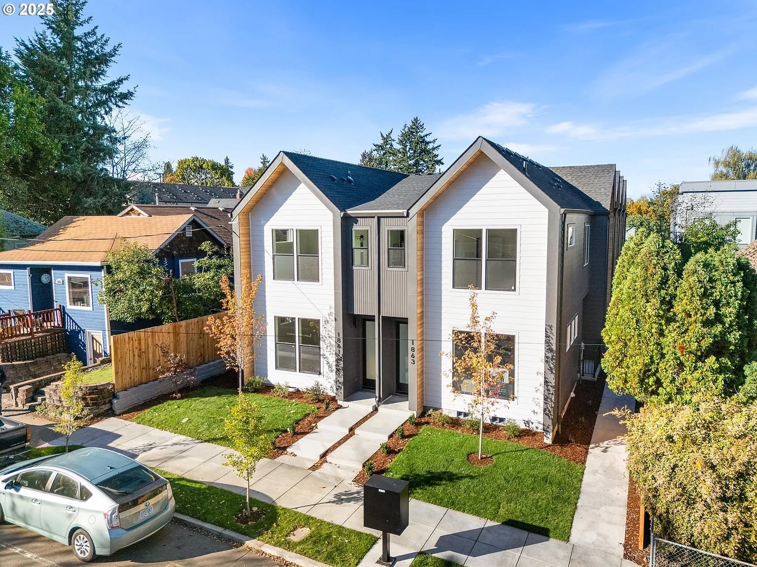Portland townhome cluster