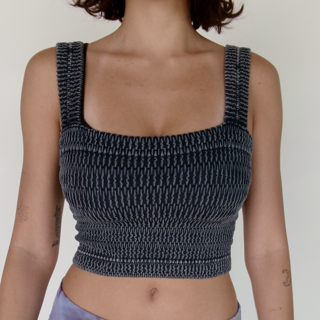 Seamless-Winkle Stone Bra Top