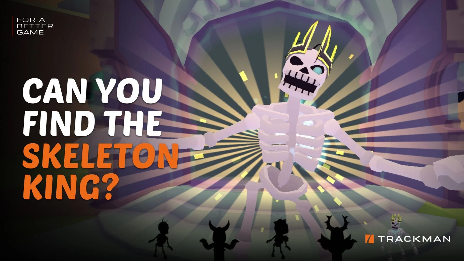 can you find the skeleton king game