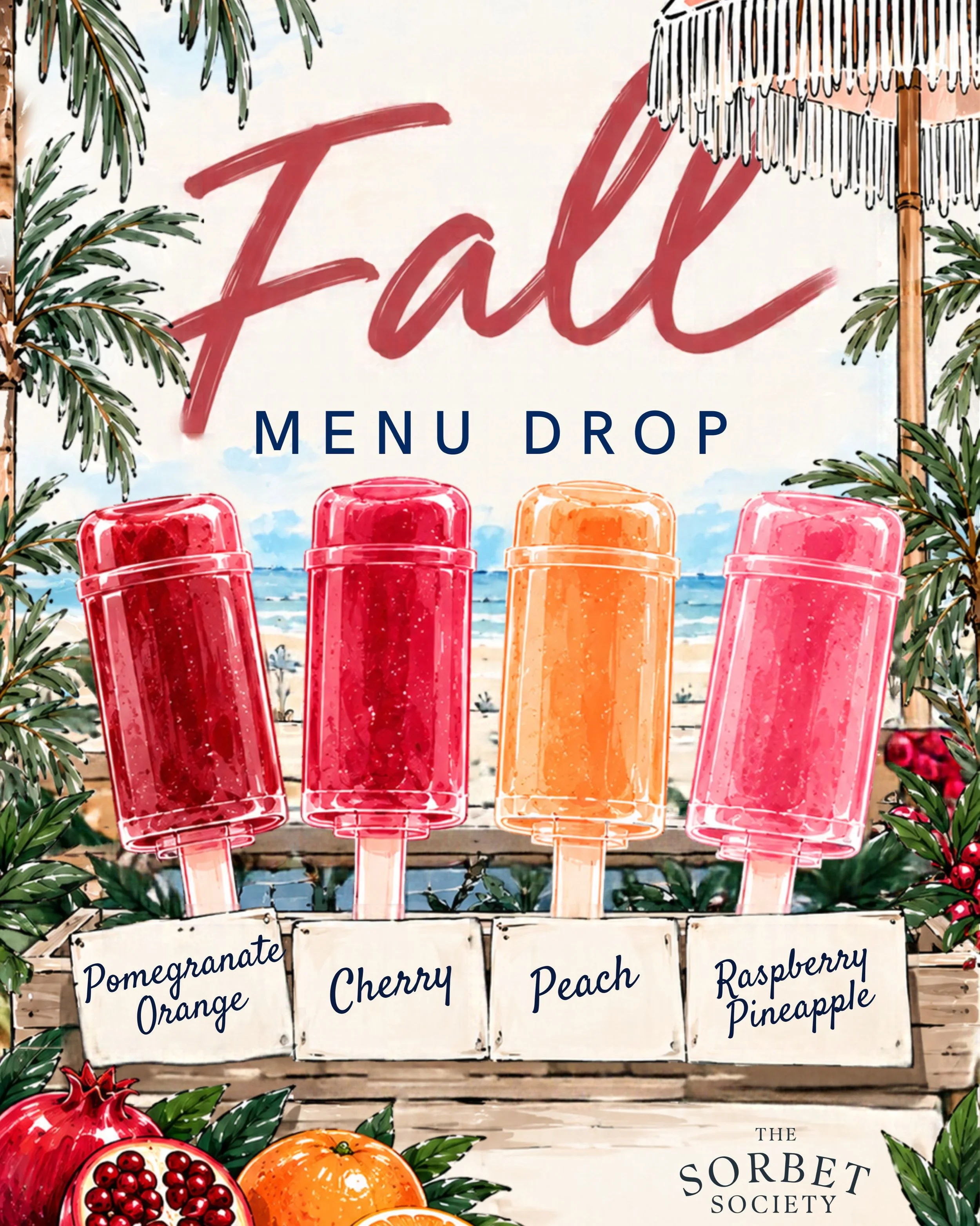 🍂 THE FALL GIRLS HAVE ENTERED THE CHAT 🍂
❤️ Pomegranate Orange: &ldquo;Already handled it.&rdquo;
The confident one. Has a plan, looks good doing it, probably brought snacks.
🍒 Cherry: &ldquo;The more the merrier!&rdquo;
The social one. Knows ever