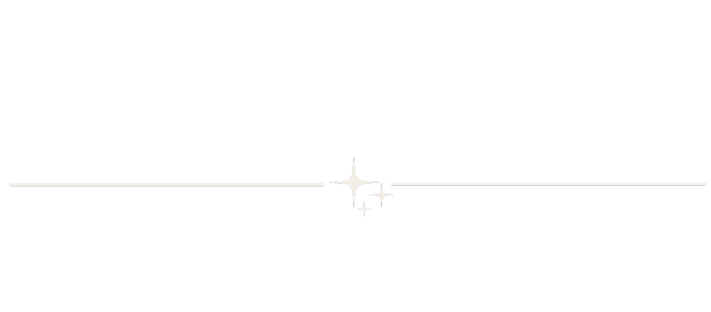 A minimalist black background with a horizontal white line and a sparkling star in the center.